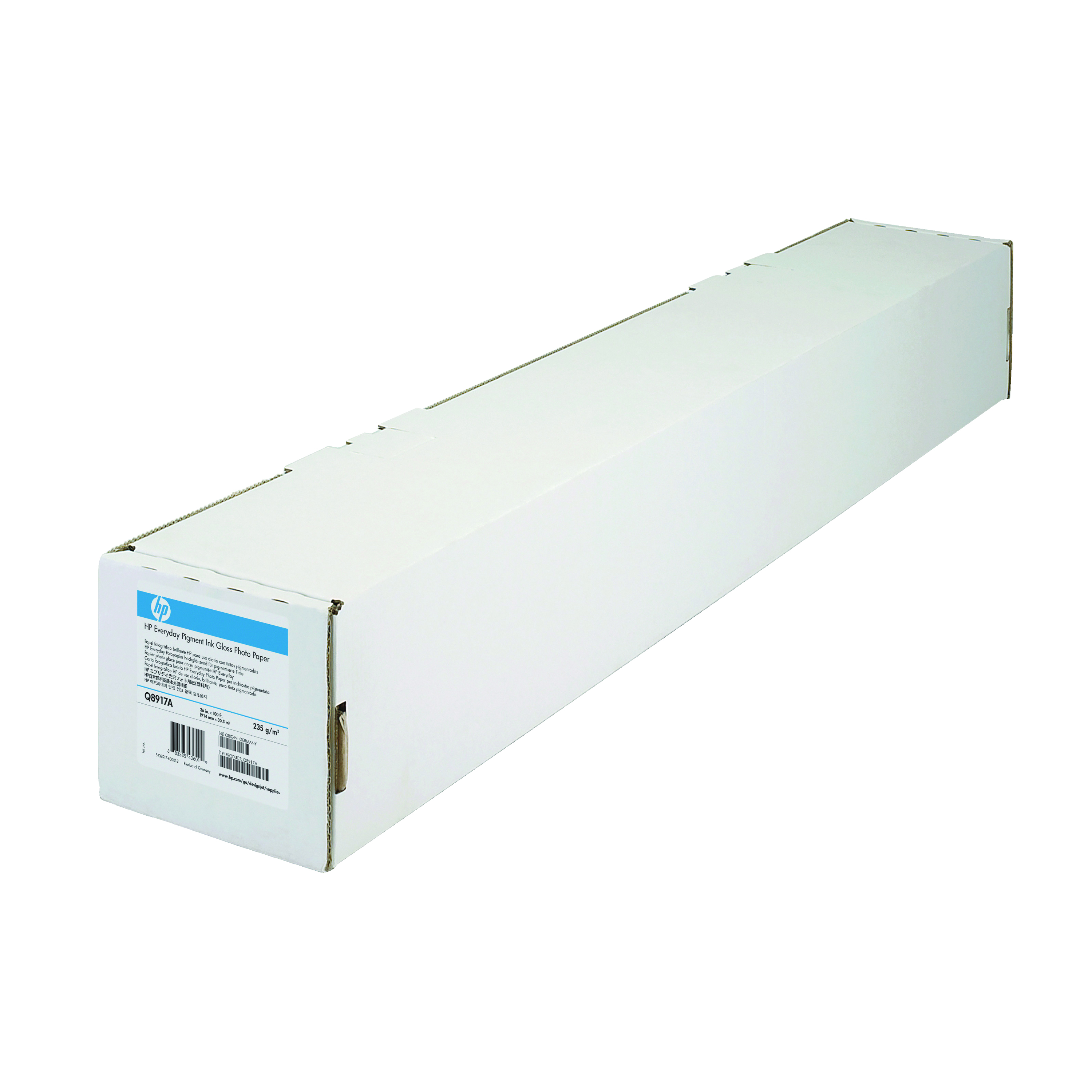 HP+Inkjet+Paper+610mm+x+45.7m+Roll+90gsm+Bright+White+C6035A