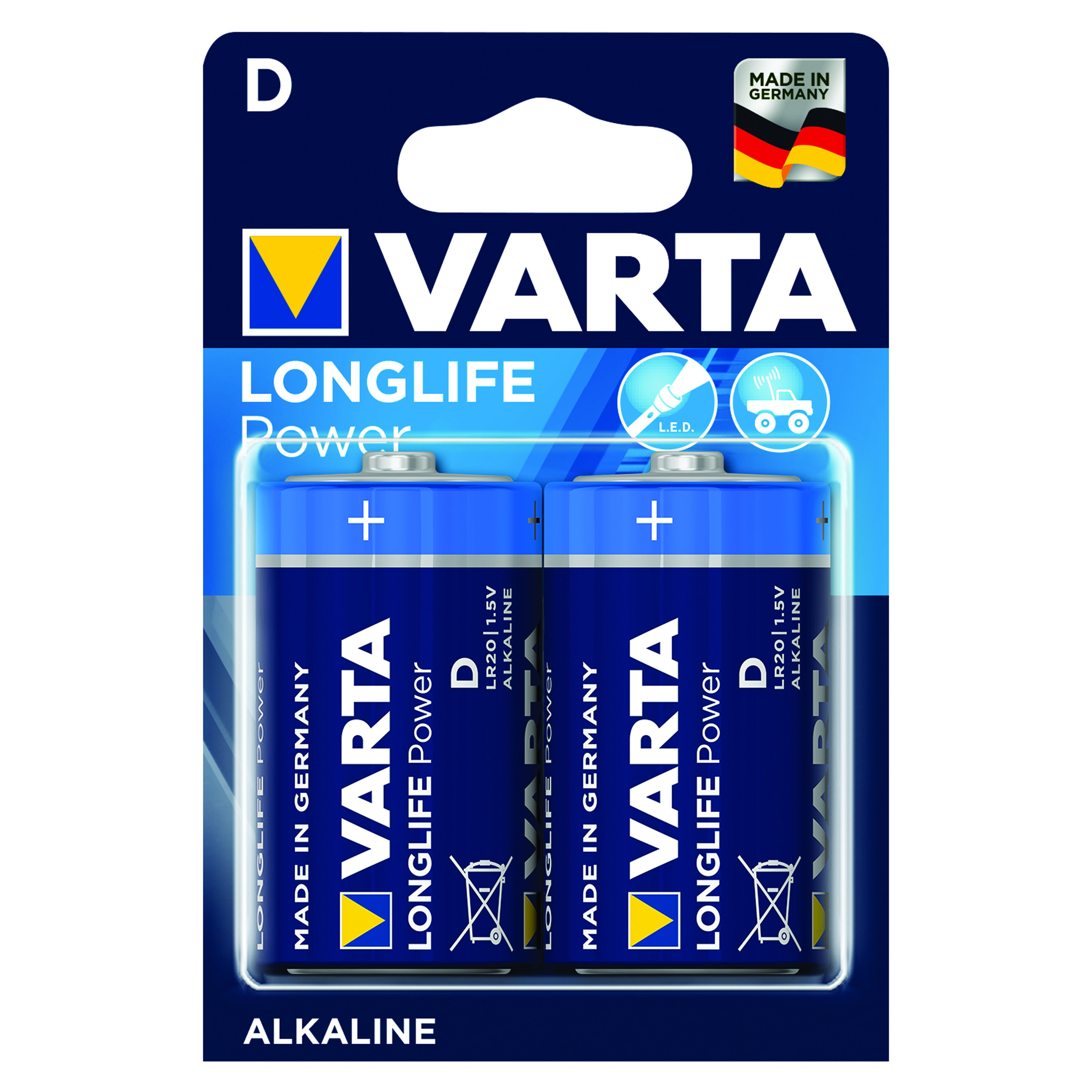 Varta+D+High+Energy+Battery+Alkaline+%28Pack+of+2%29+4920121412