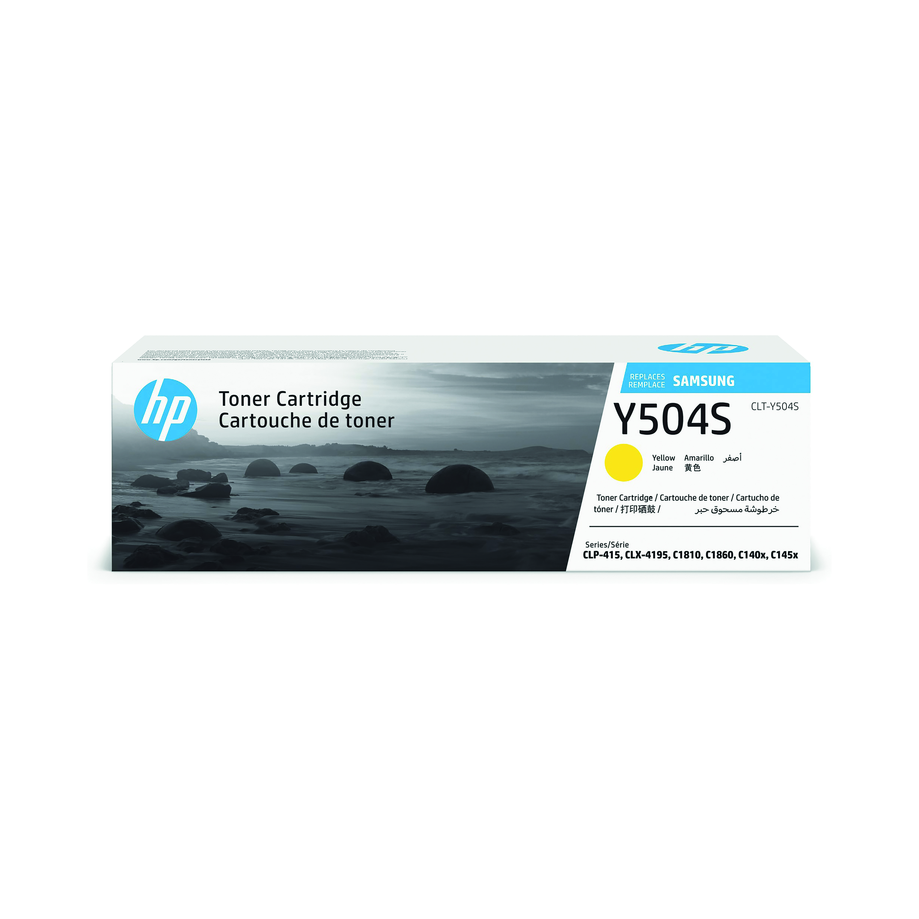 HP+CLT-Y504S+Original+Laser+Toner+Cartridge+Yellow+SU502A