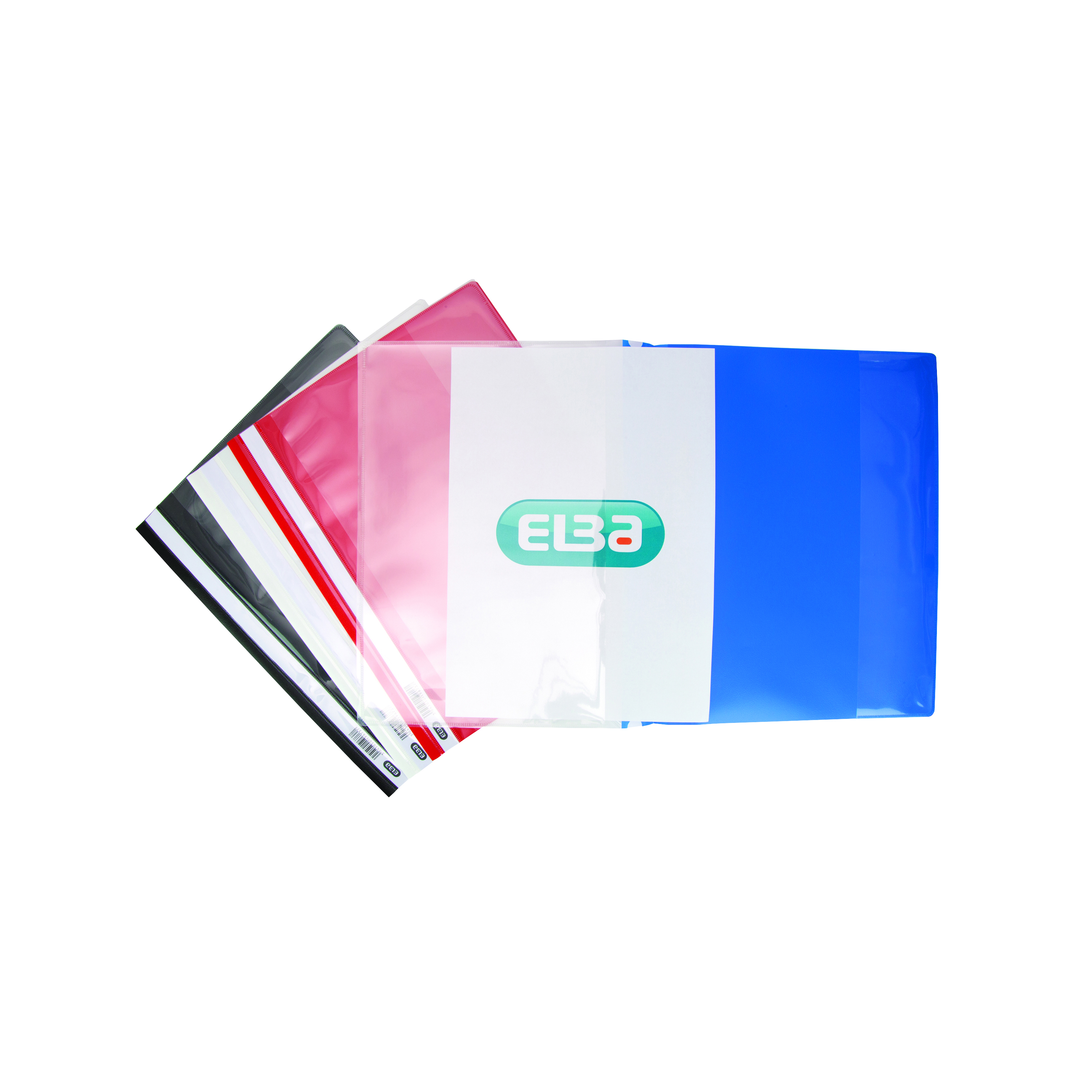 Elba+Pocket+Report+File+A4+Assorted+%28Pack+of+25%29+400055040