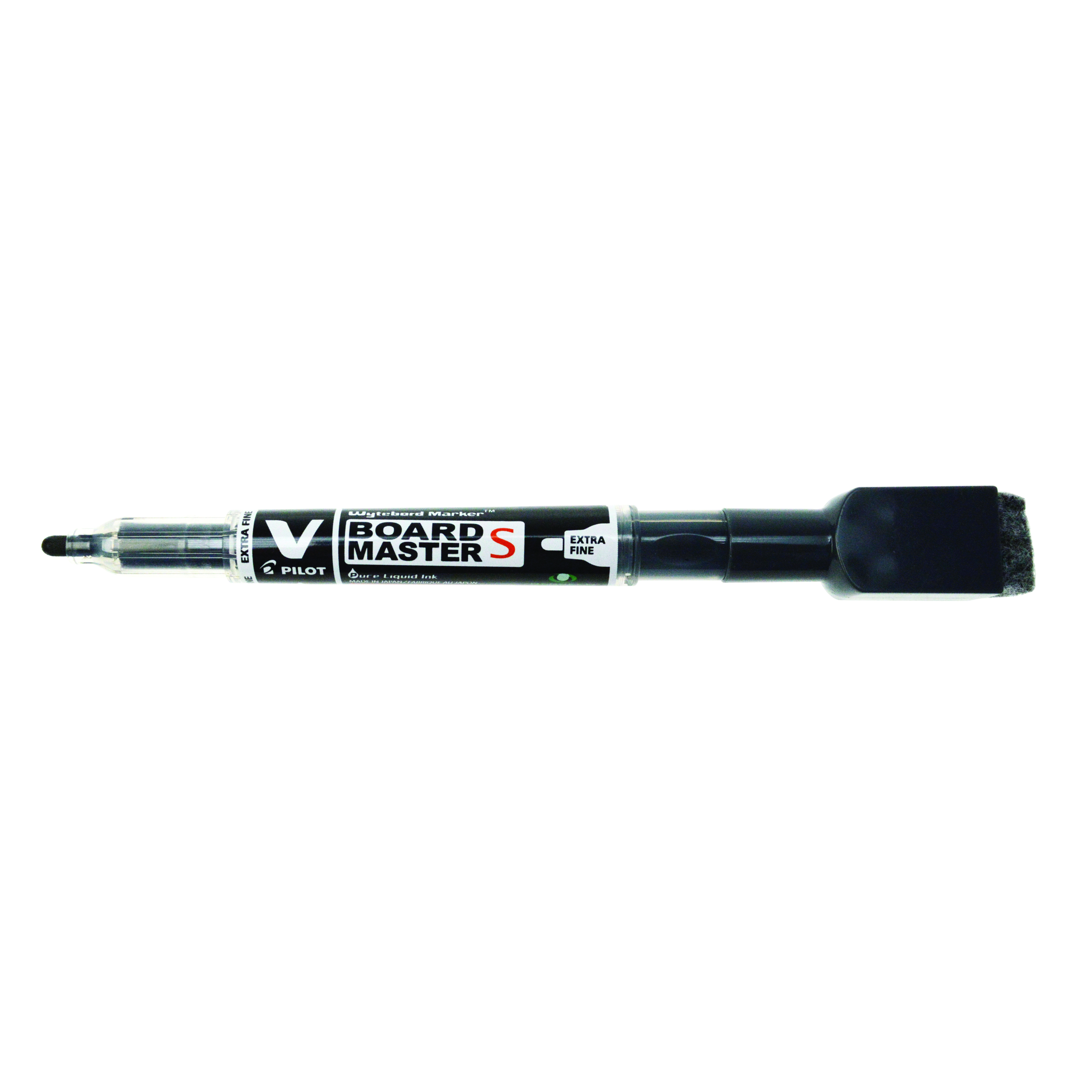 Pilot+V-Board+Drywipe+Marker+Eraser+End+Black+%28Pack+of+10%29+461101001