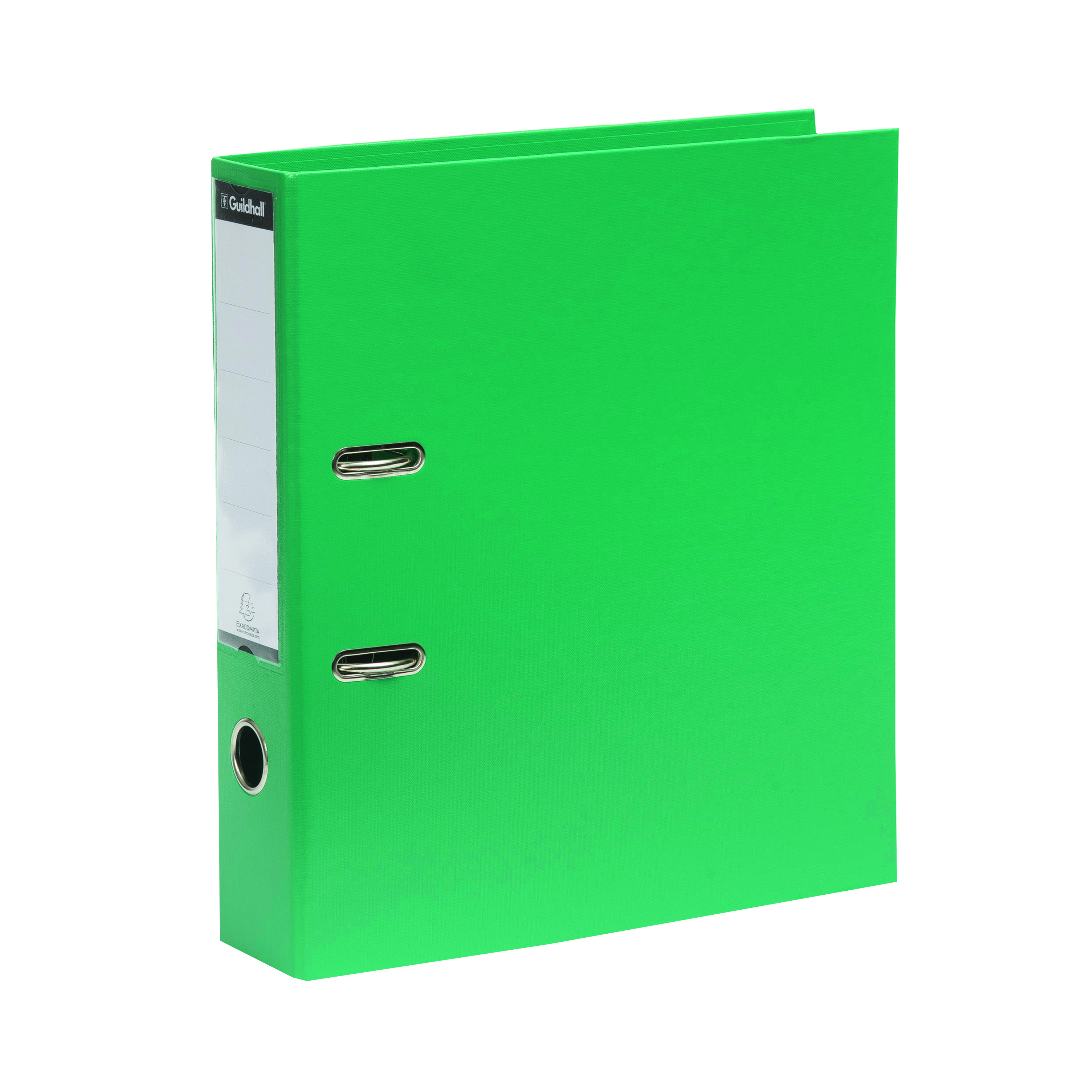 Exacompta+Guildhall+80mm+Lever+Arch+File+A4+Green+%28Pack+of+10%29+222%2F2003Z