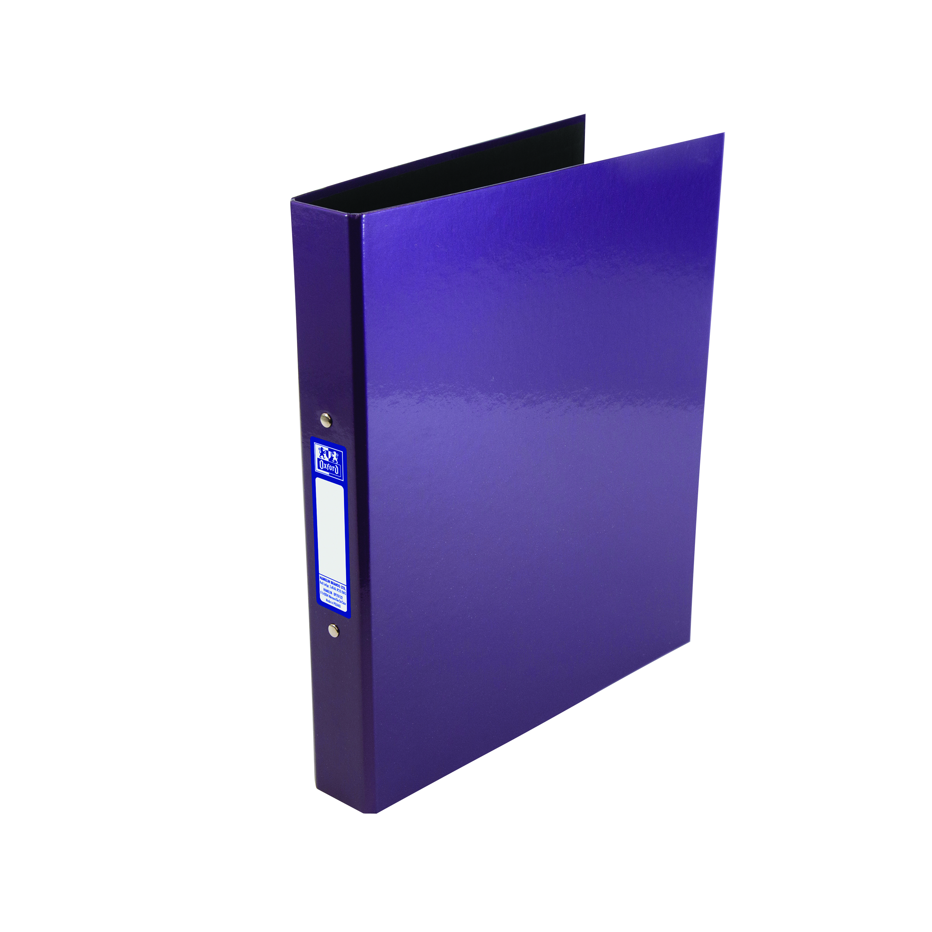 Oxford+25mm+2+O-Ring+Binder+Laminated+A4+Plus+Purple+400017758
