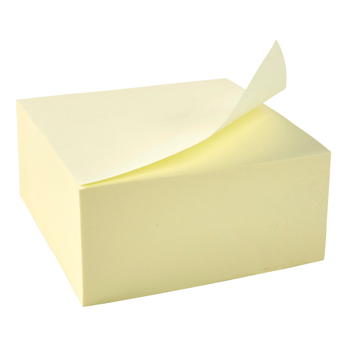 5+Star+Sticky+Notes+Removable+Cube+Pad+Yellow+76x76mm+397999
