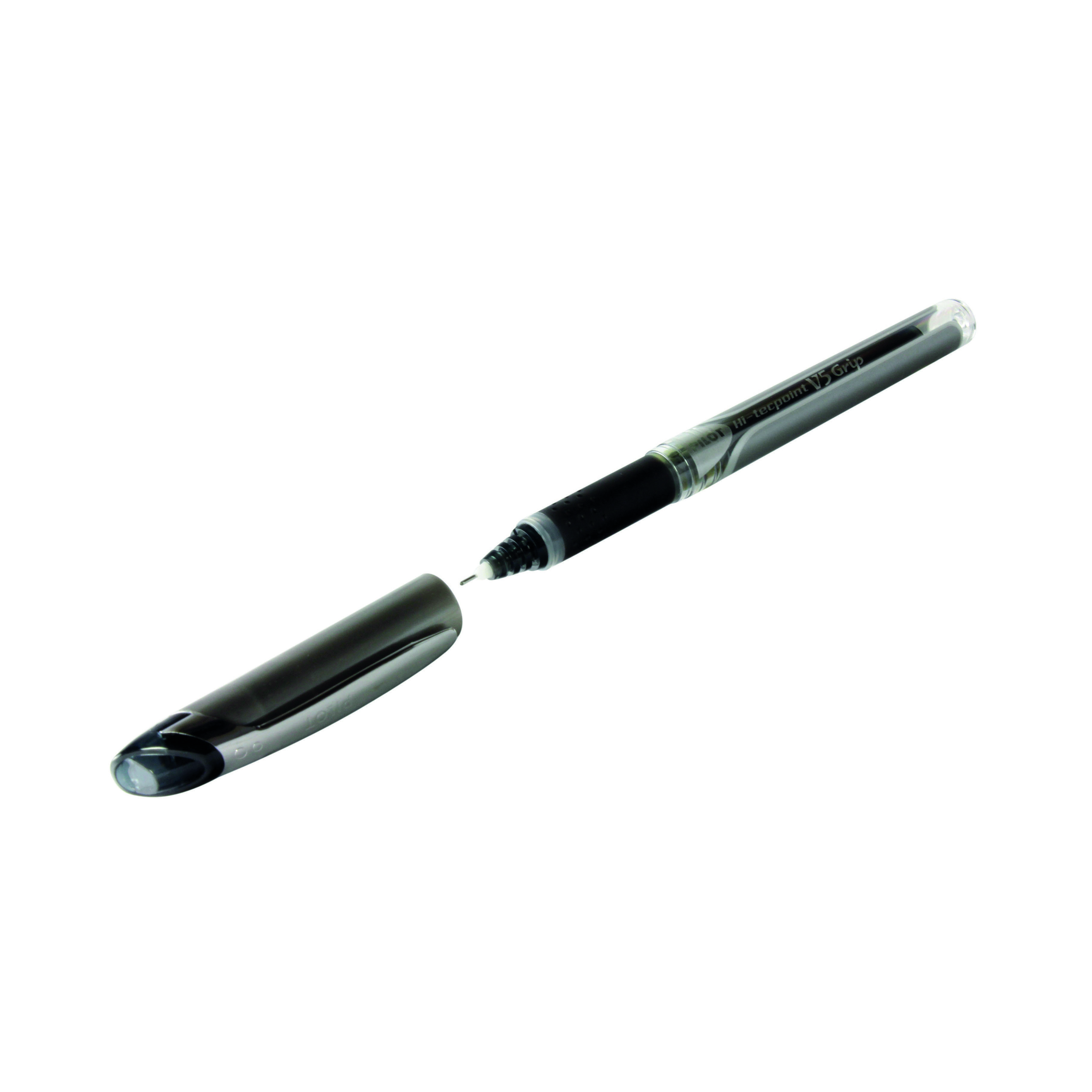 Pilot+V5+Grip+Liquid+Ink+Rollerball+0.3mm+Black+%28Pack+of+12%29+1021012001