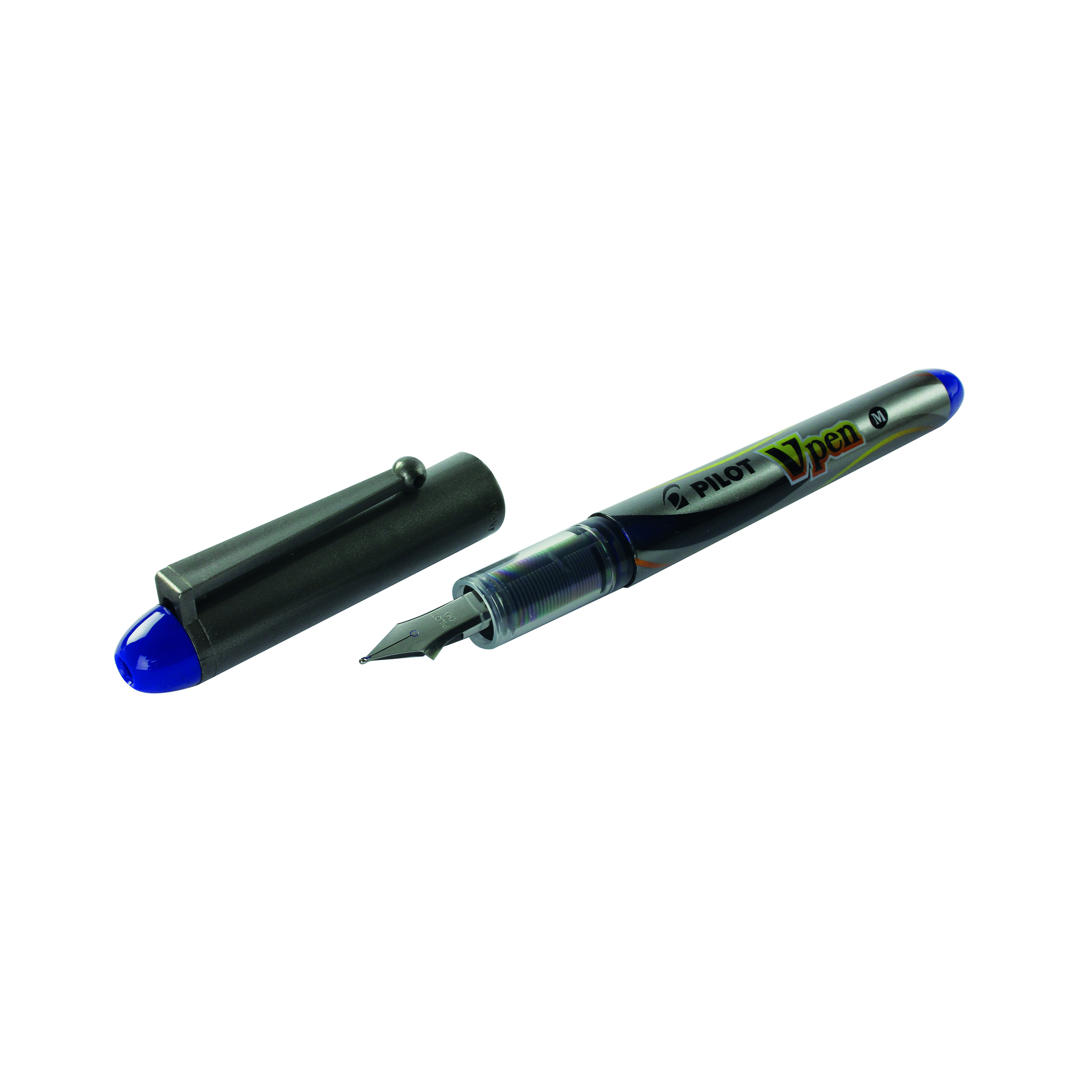 Pilot+VPen+Disposable+Fountain+Pens+Blue+%28Pack+of+12%29+SVP-4M-03