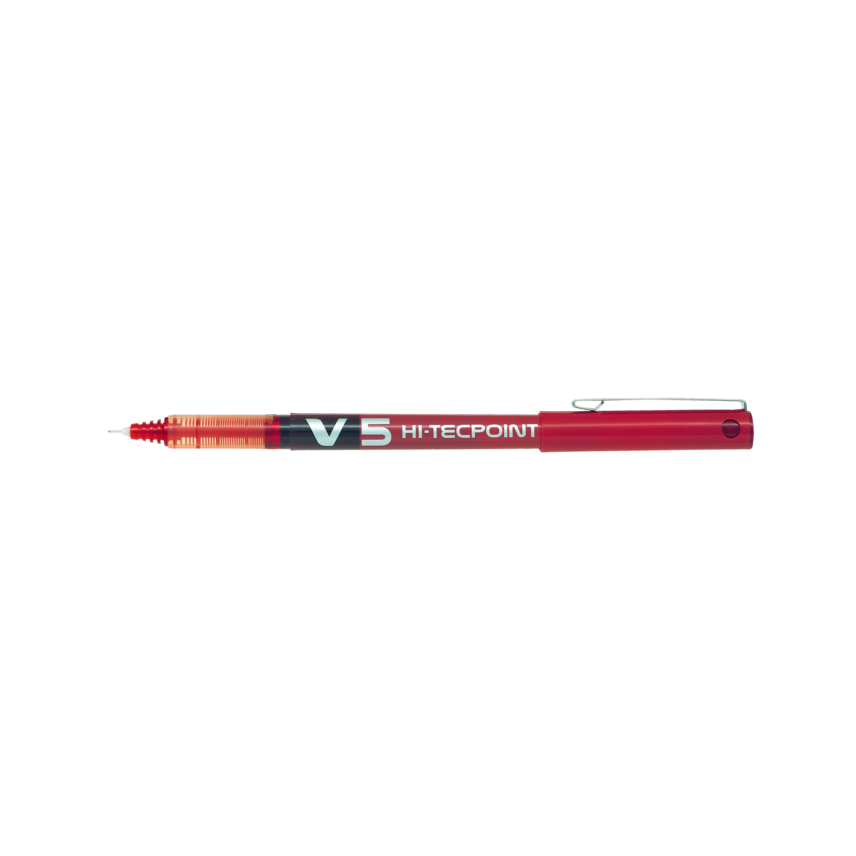 Pilot+V5+Hi-Tecpoint+Ultra+RollerballxFine+Red+%28Pack+of+12%29+BXV502