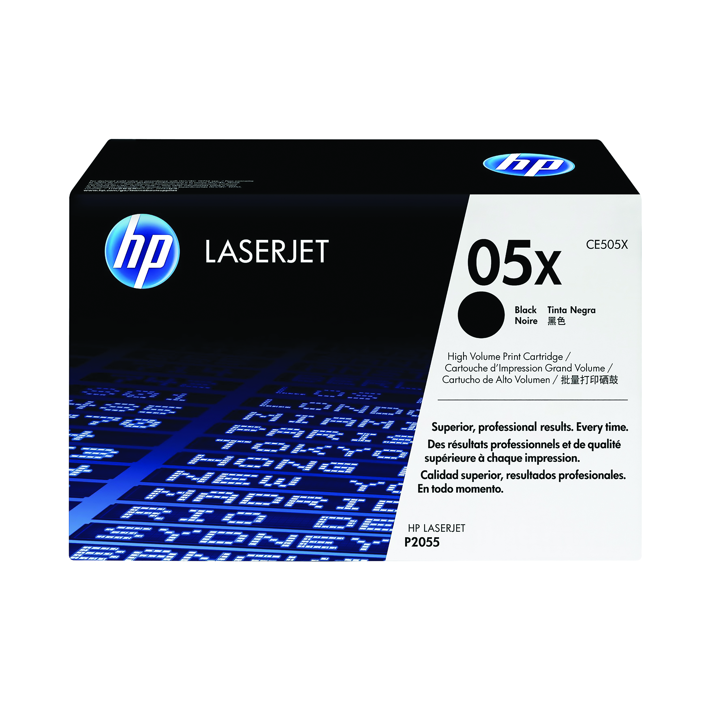 HP+05X+Original+LaserJet+Toner+Cartridge+High+Yield+Black+CE505X