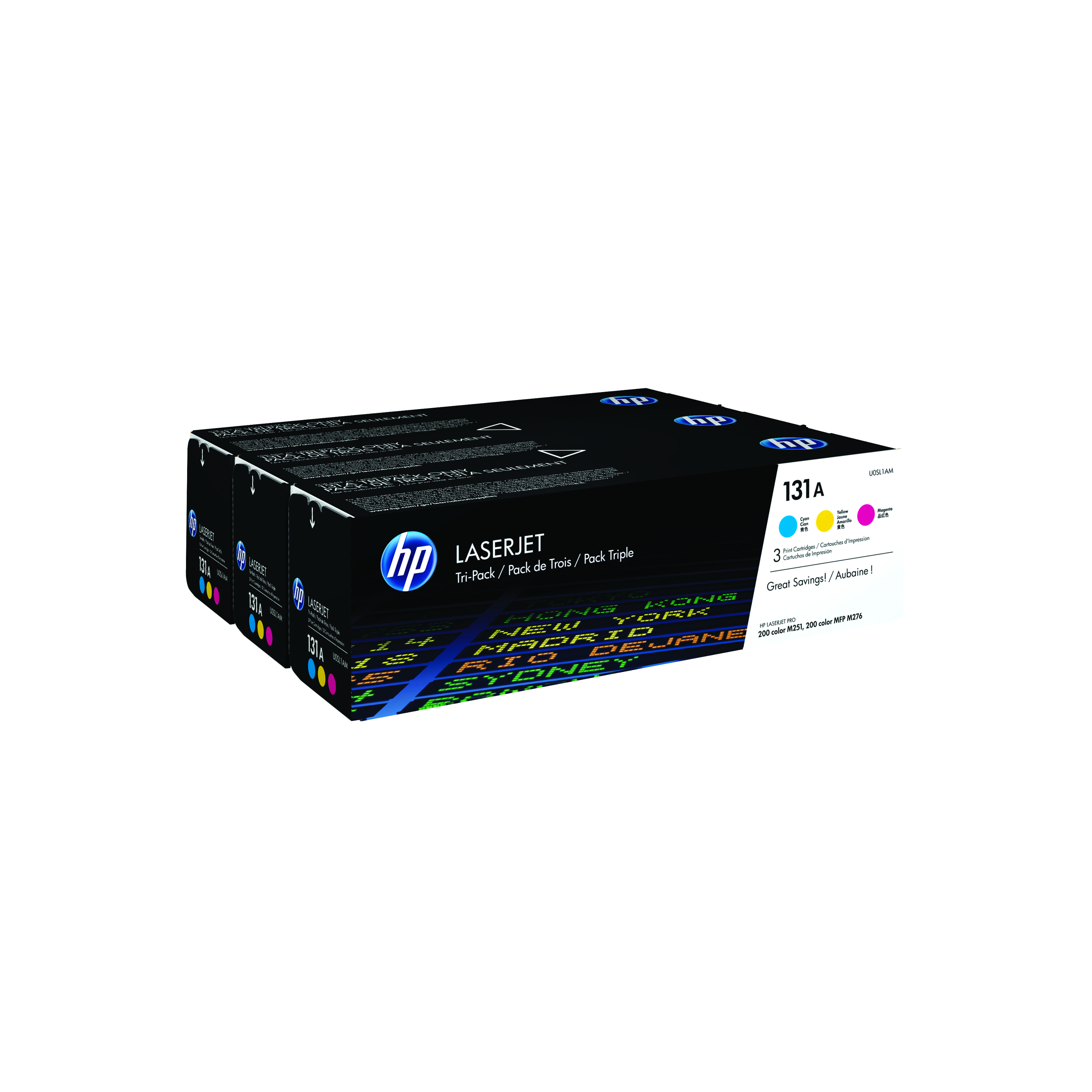 HP+131A+Original+LaserJet+Toner+Cartridge+CMY+3-pack+U0SL1AM