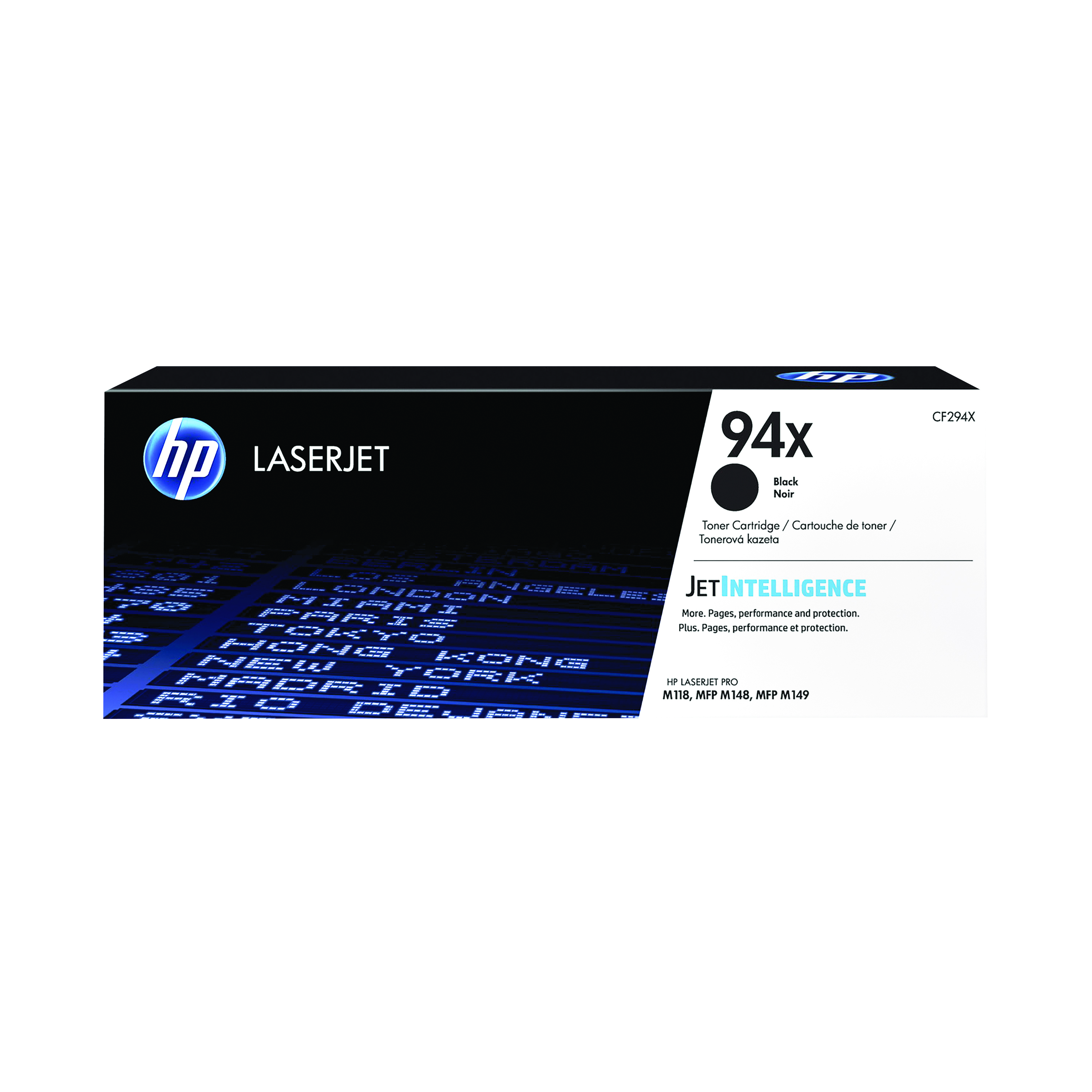 HP+94X+Original+LaserJet+Toner+Cartridge+High+Yield+Black+CF294X