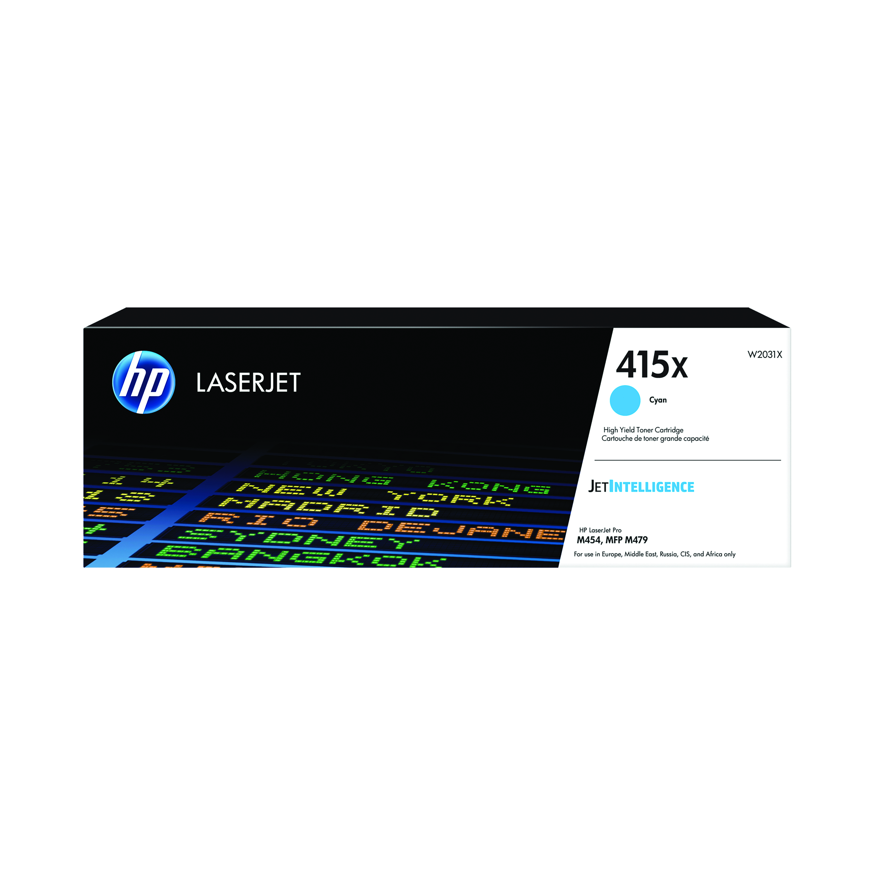 HP+415X+Original+LaserJet+Toner+Cartridge+High+Yield+Cyan+W2031X