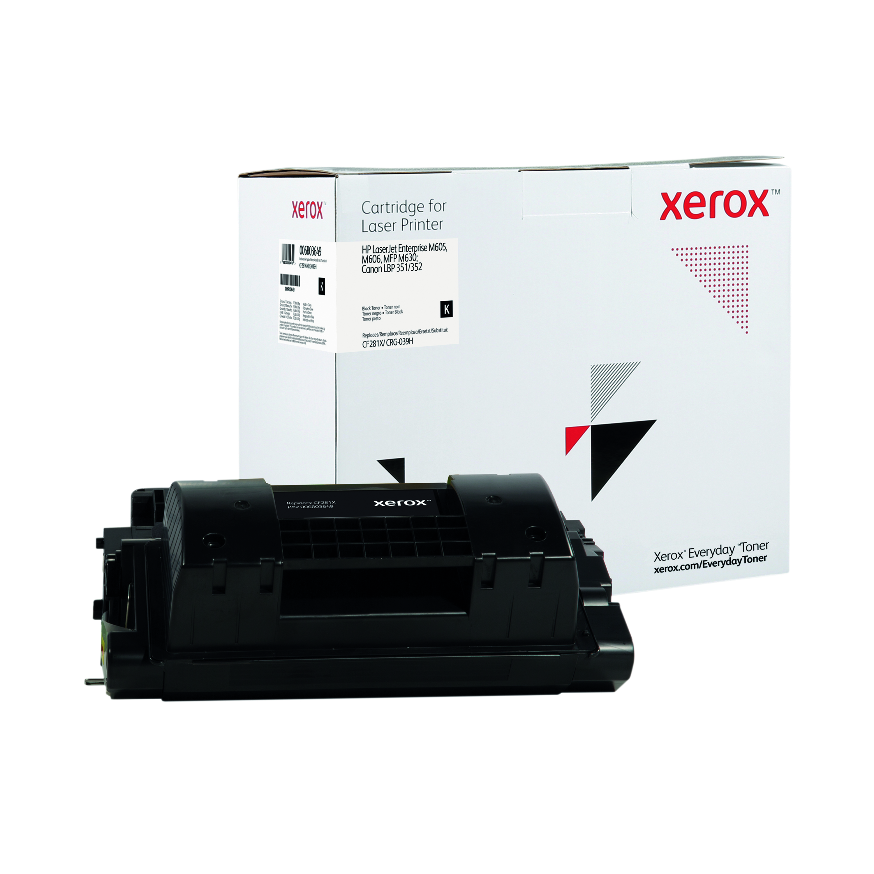 Xerox+Everyday+Replacement+Toner+Cartridge+High+Yield+Black+For+HP+CF281X+006R03649