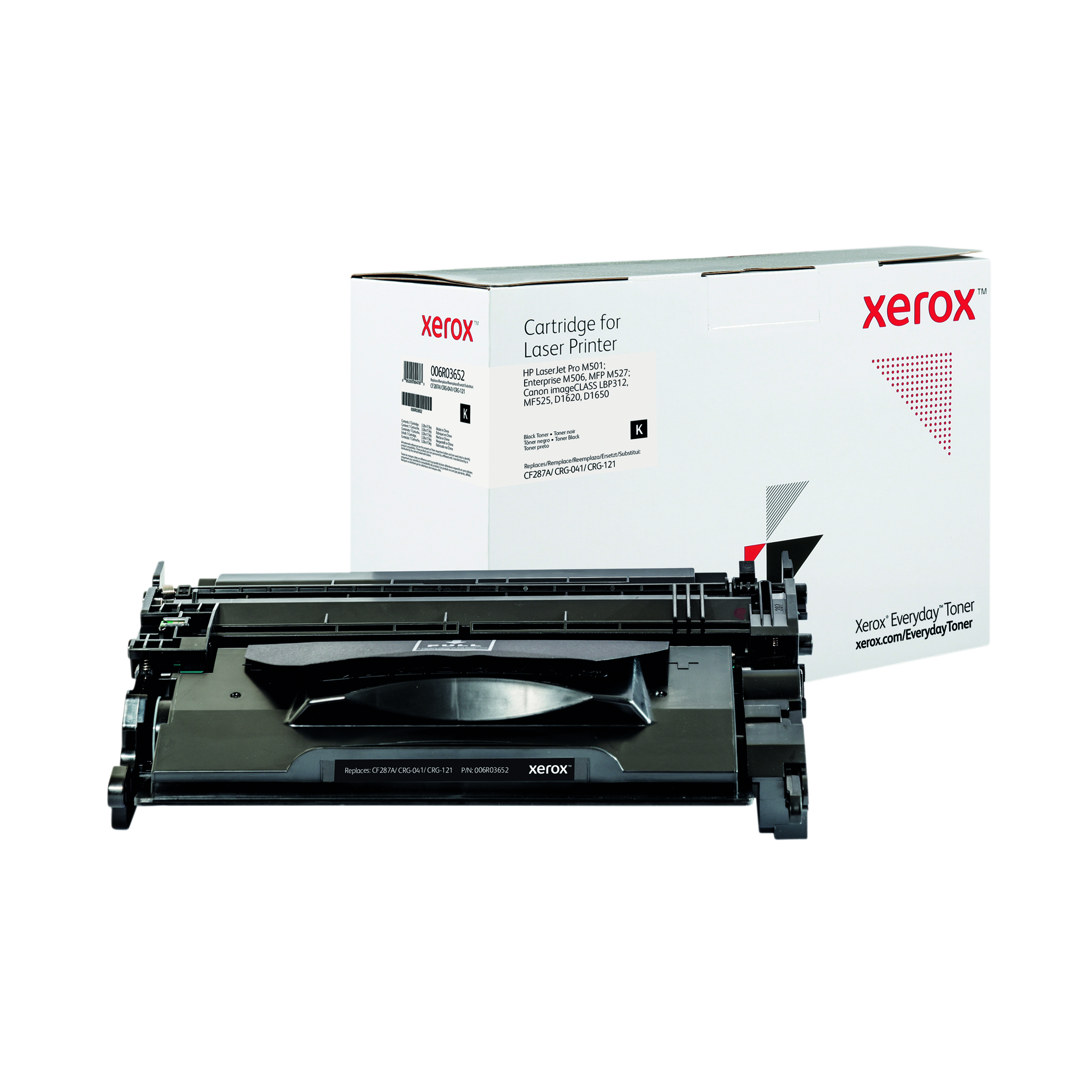 Xerox+Everyday+Replacement+Toner+Cartridge+Black+For+HP+CF287A+006R03652