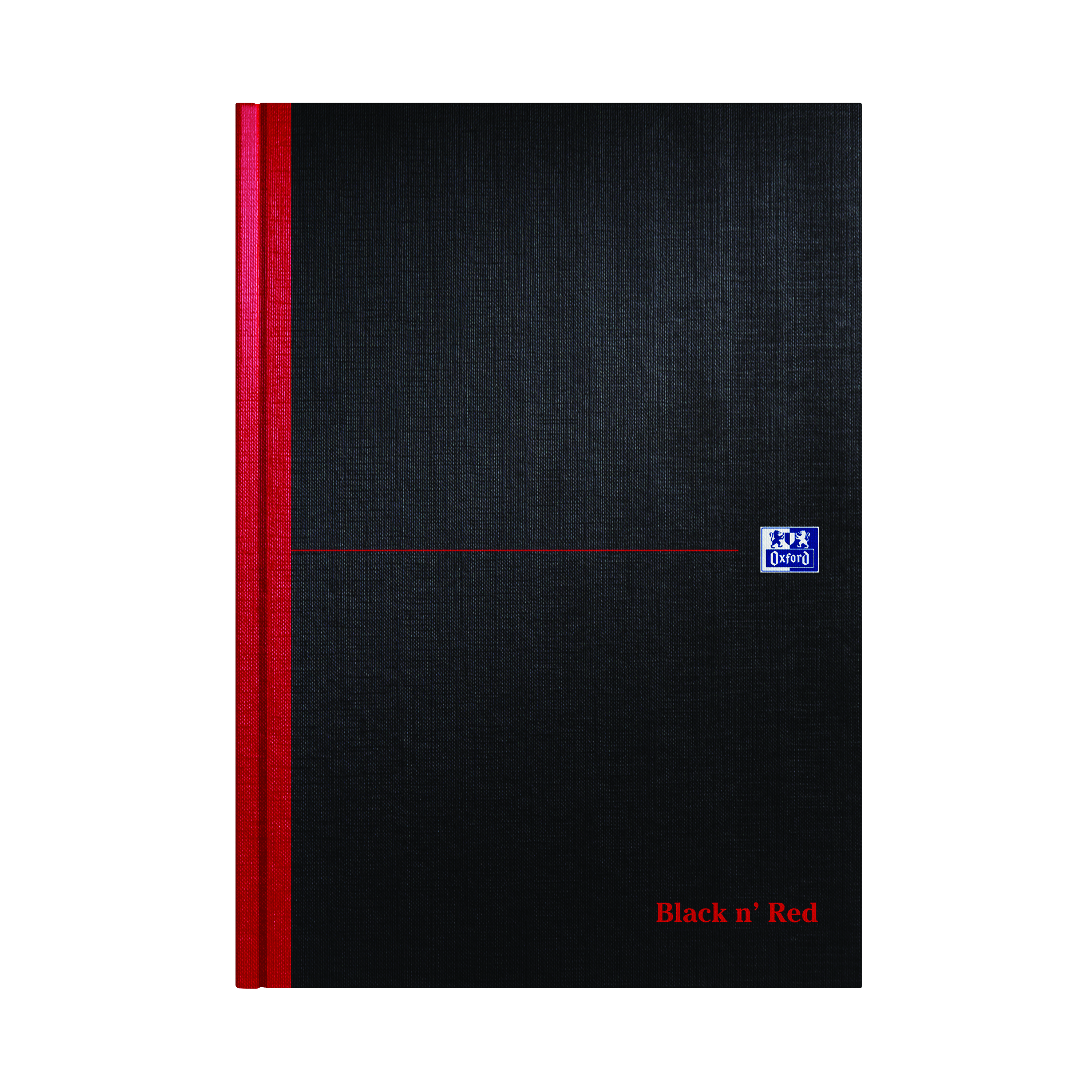 Black+n%26apos%3B+Red+Casebound+Hardback+Notebook+Ruled+192+Pages+A4+%28Pack+of+5%29+Plus+2+FOC+400116295