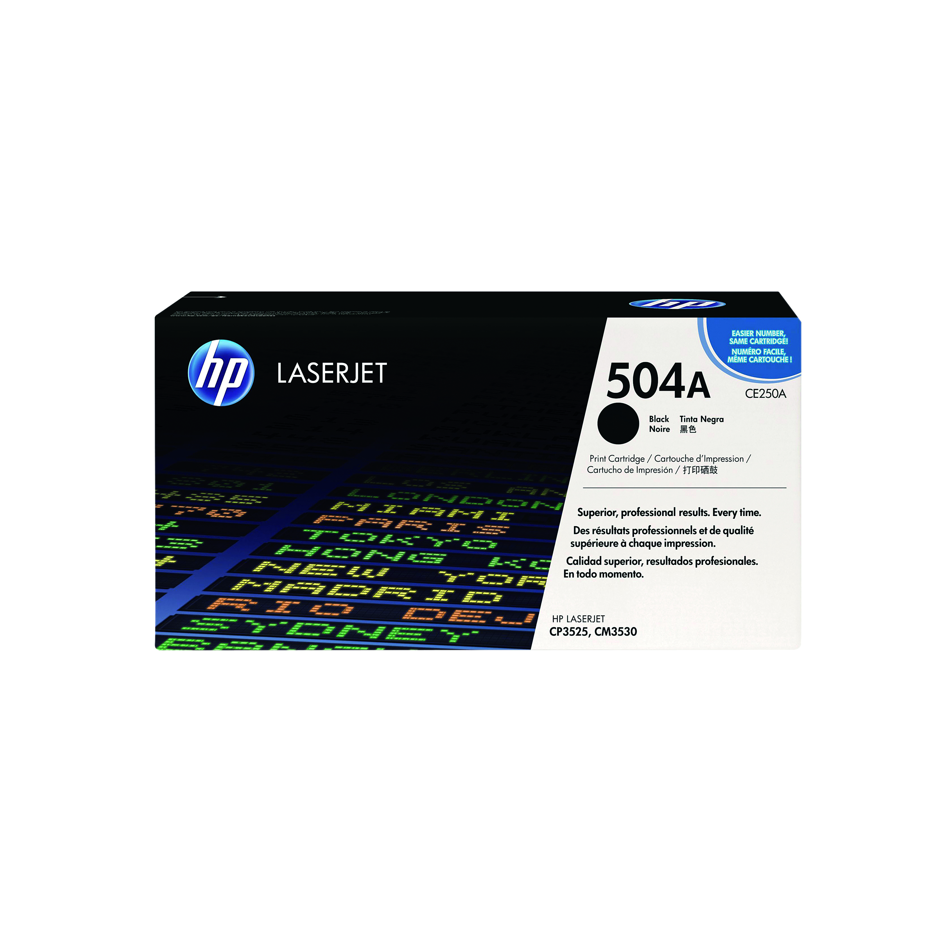 HP+504A+Original+LaserJet+Toner+Cartridge+Black+CE250A