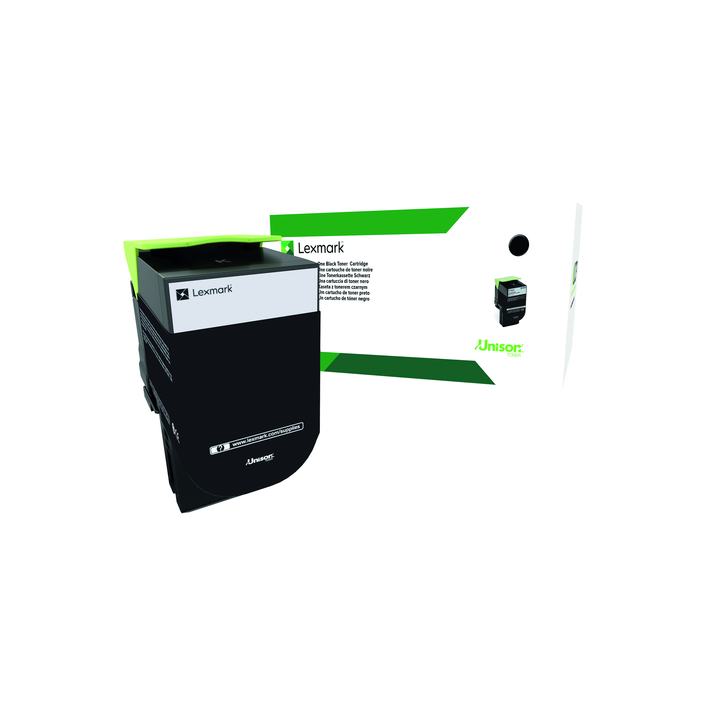 Lexmark+CX410+Return+Programme+4K+Toner+Cartridge+High+Yield+Black+80C2HK0