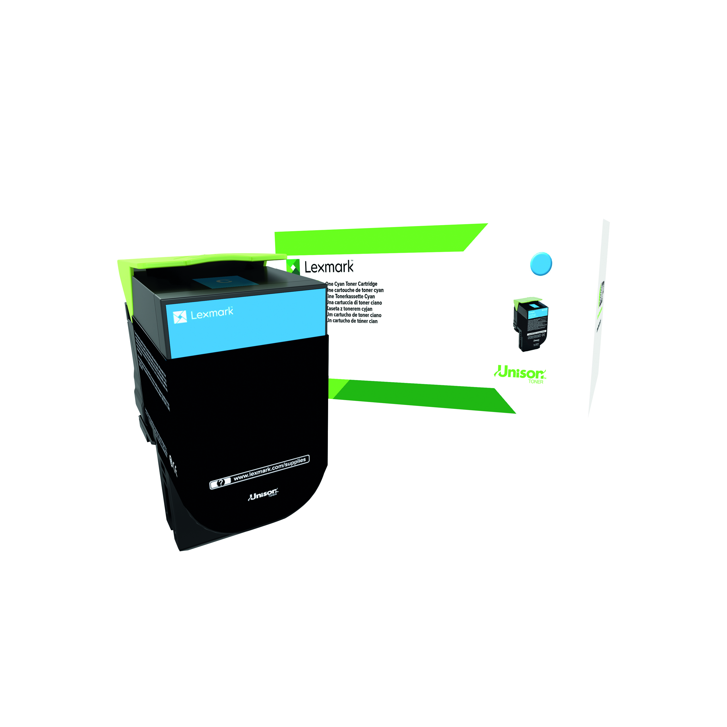 Lexmark+CS%2FCX310+Return+Programme+1K+Toner+Cartridge+Cyan+70C20C0