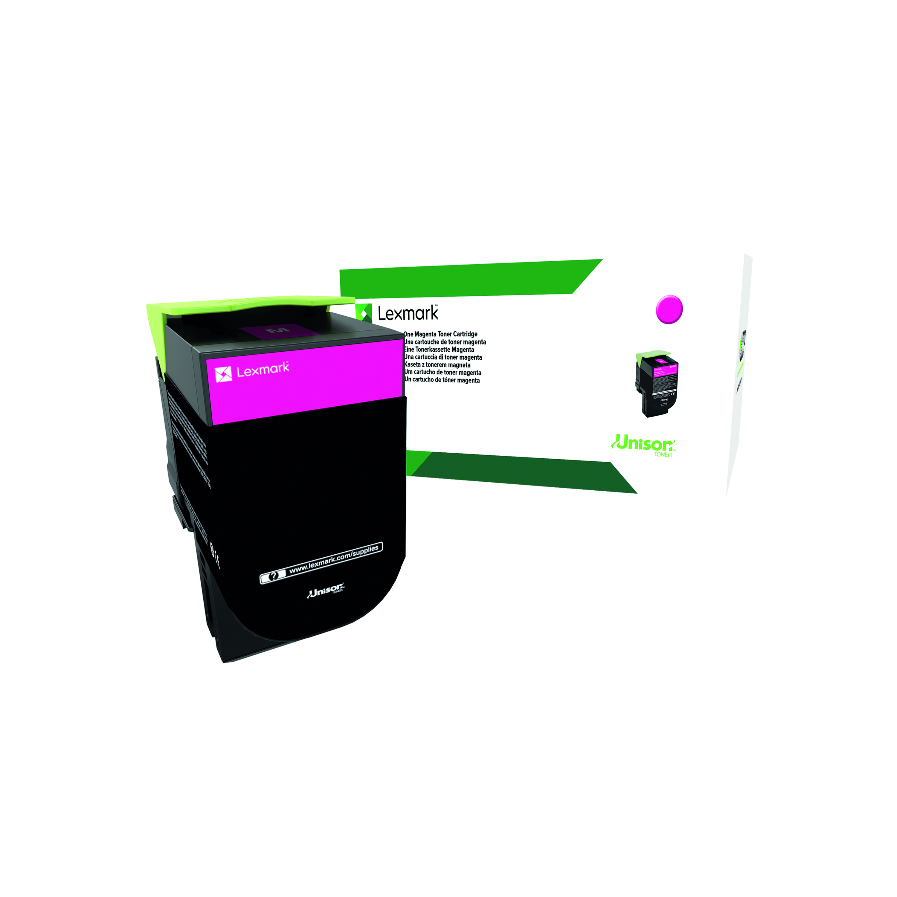 Lexmark+CS%2FCX310+Return+Programme+1K+Toner+Cartridge+Magenta+70C20M0