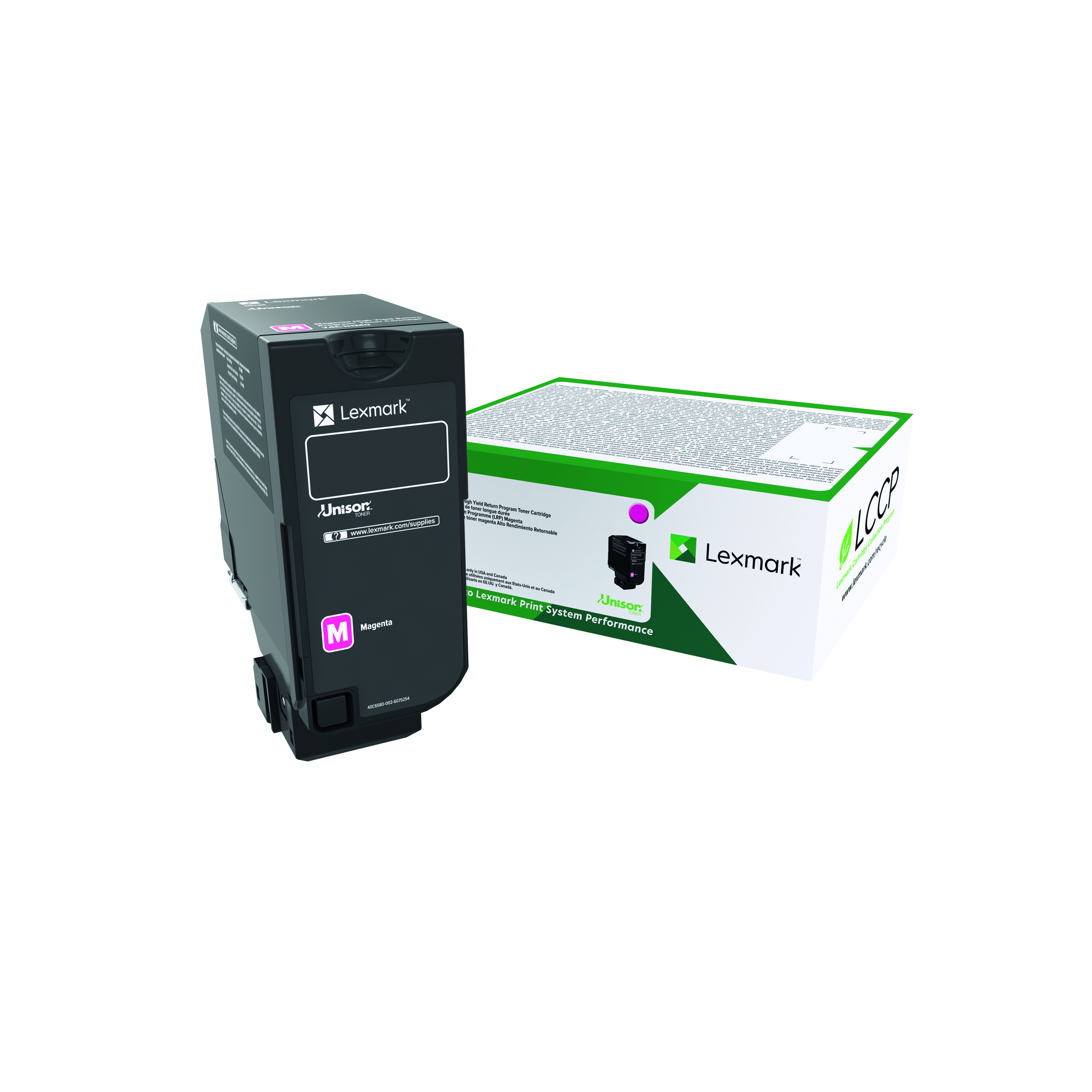Lexmark+CS%2FCX727+Return+Programme+10K+Toner+Cartridge+Magenta+75B20M0