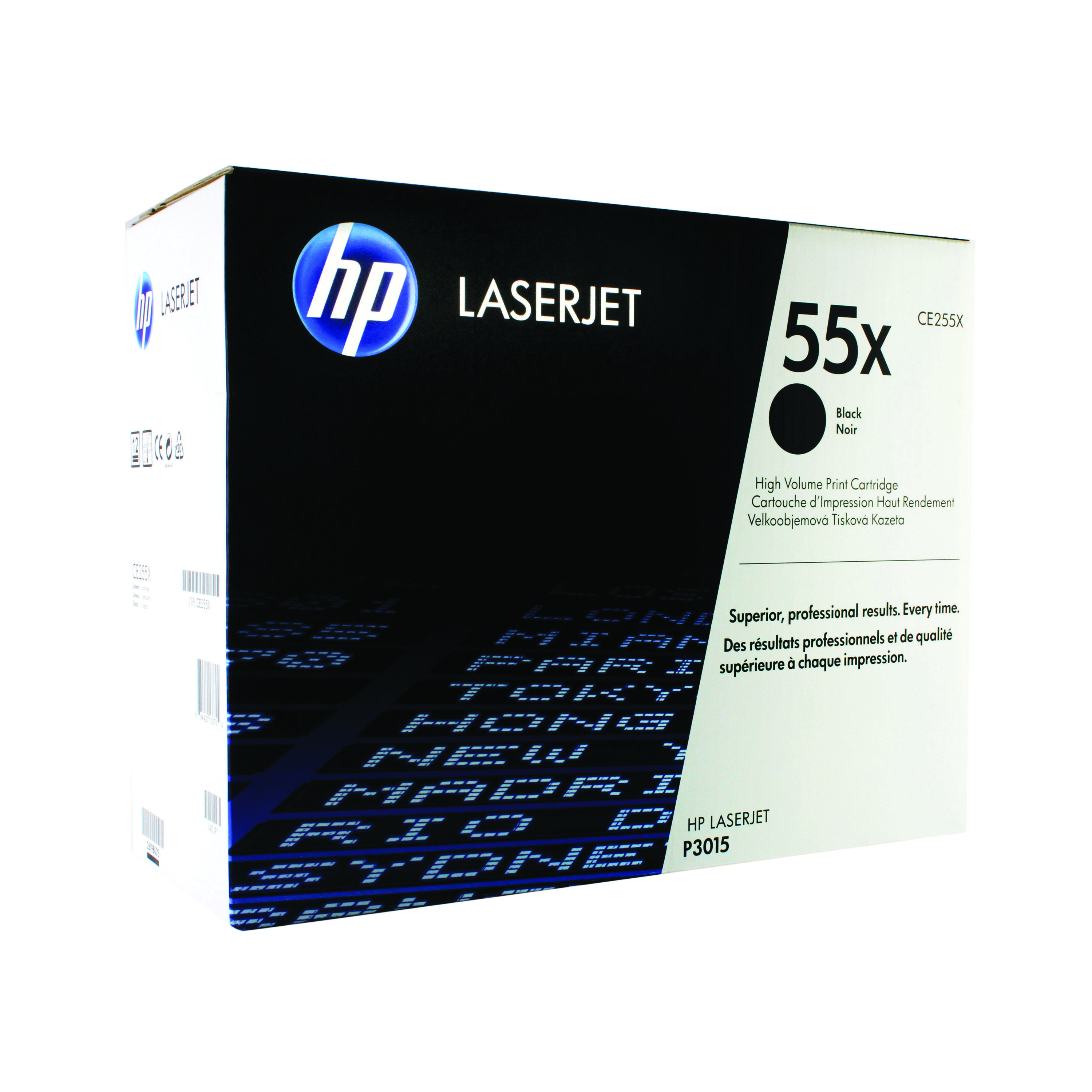 HP+55X+Original+LaserJet+Toner+Cartridge+High+Yield+Black+CE255X