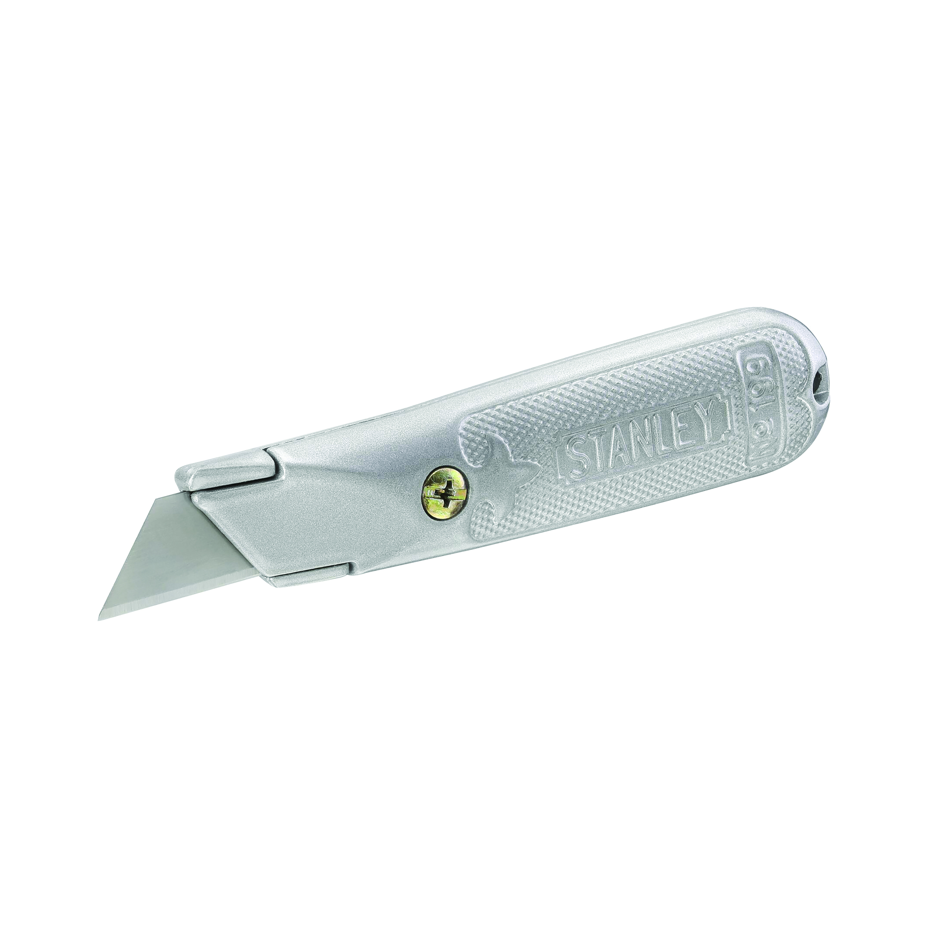 Stanley+199E+Classic+Fixed+Blade+Utility+Knife+Silver+2-10-199