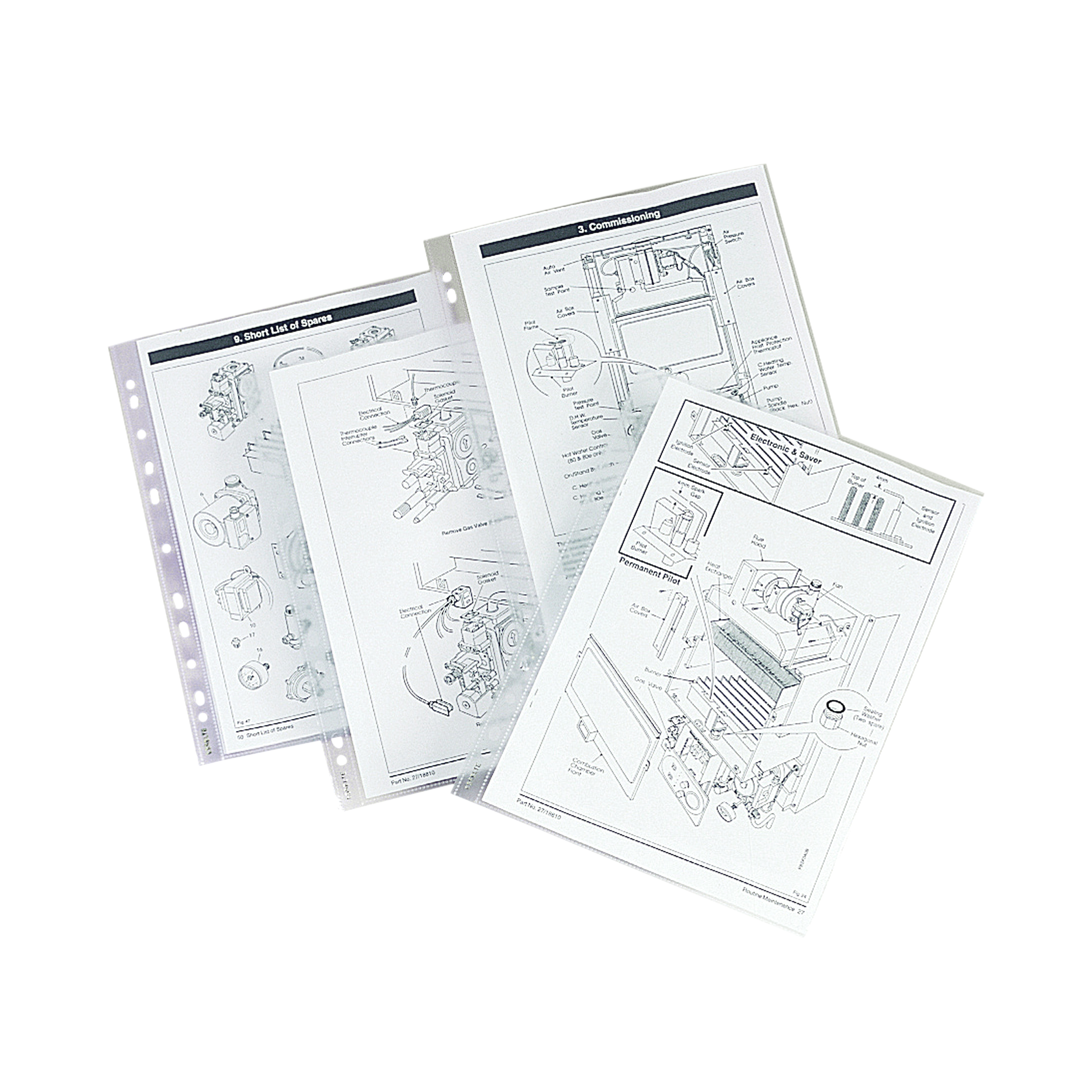Esselte+Pockets+Heavy+Duty+A4+%28Pack+of+25%29+47187