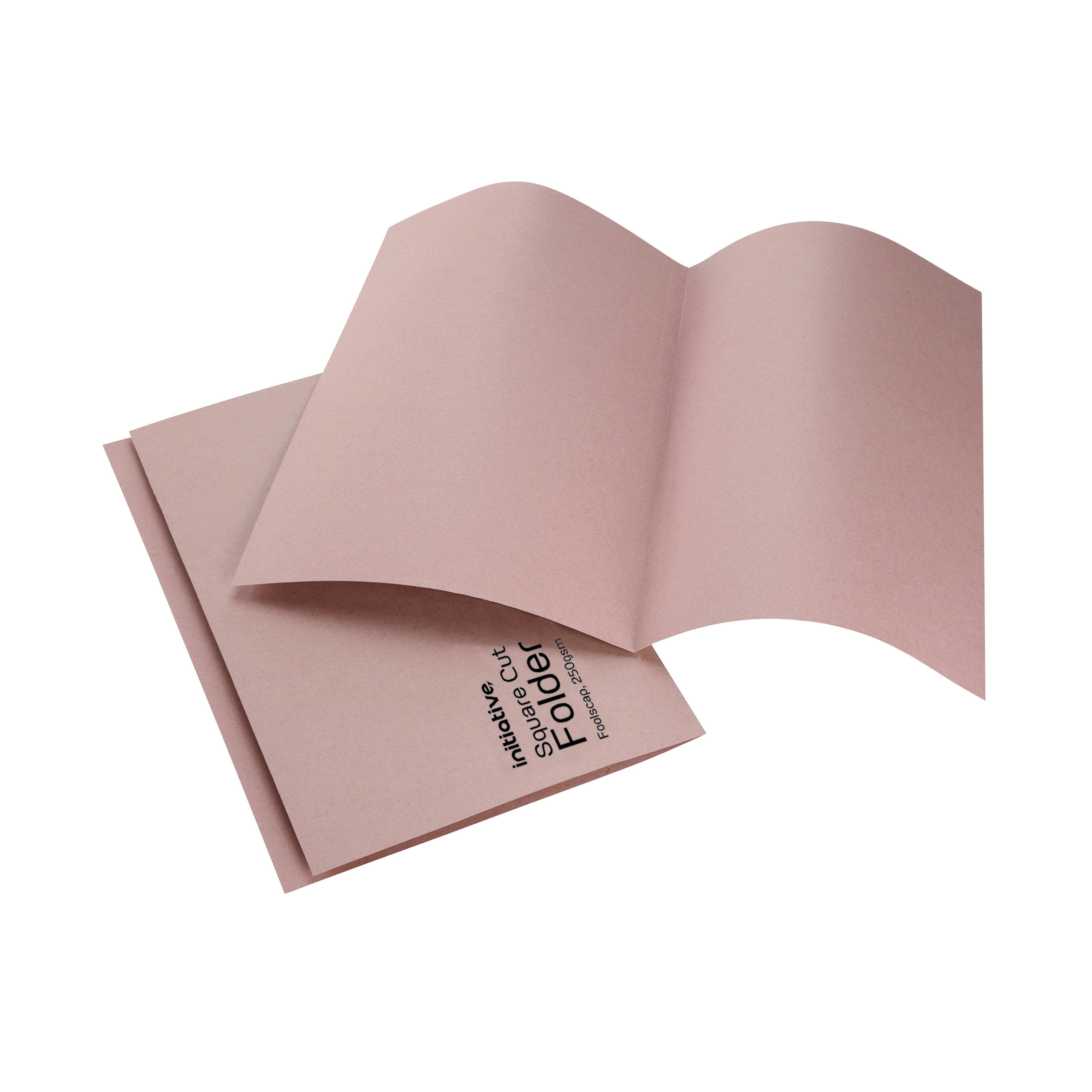 Initiative+Square+Cut+Folders+Mediumweight+250gsm+Foolscap+Buff+%28100+Pack%29