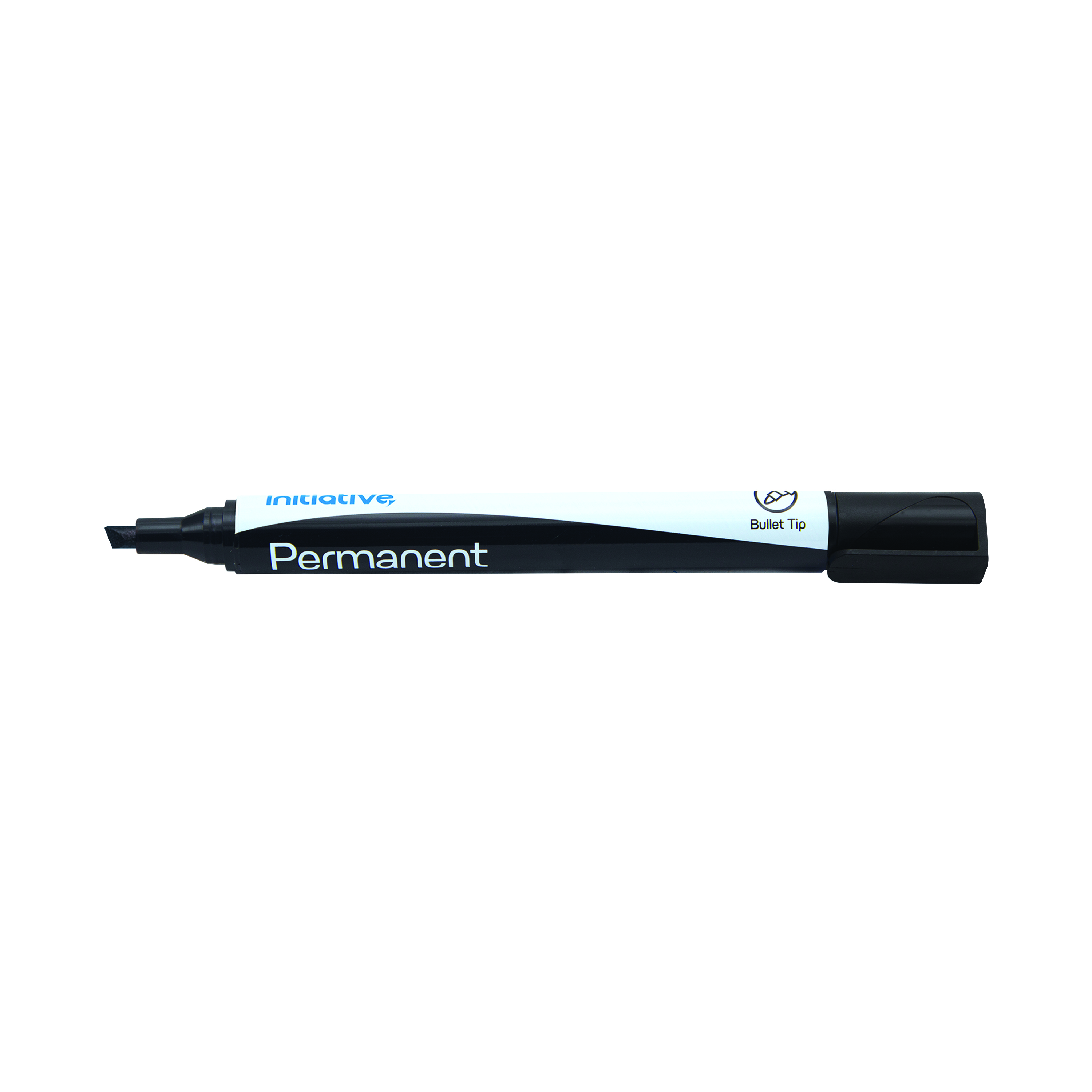 Initiative+Permanent+Chisel+Tip+Marker+Xylene+Free+Water+and+Light+Resistant+Black+%2810+Pack%29