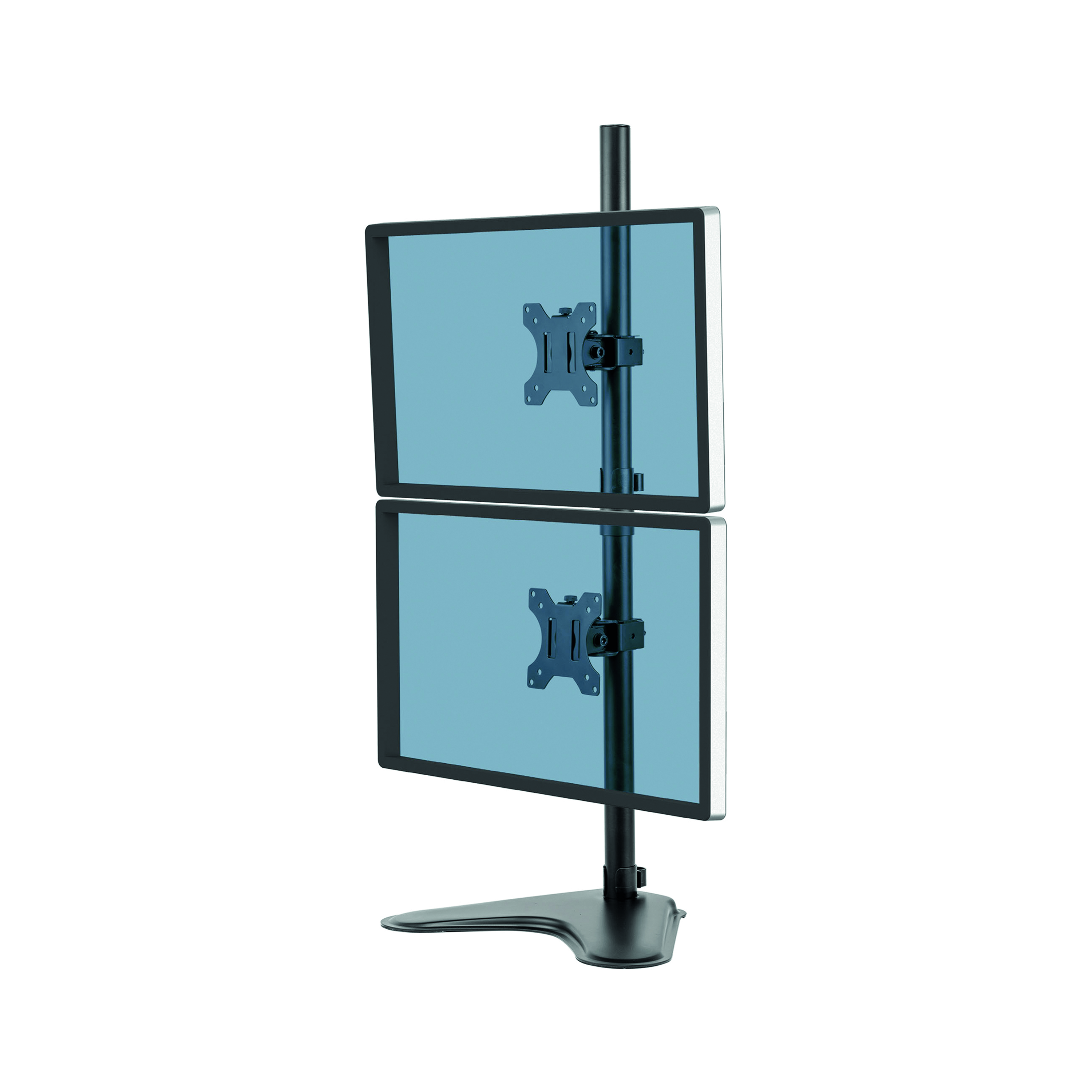 Fellowes+Seasa+Freestanding+Dual+Stacking+Monitor+Arm+8044001