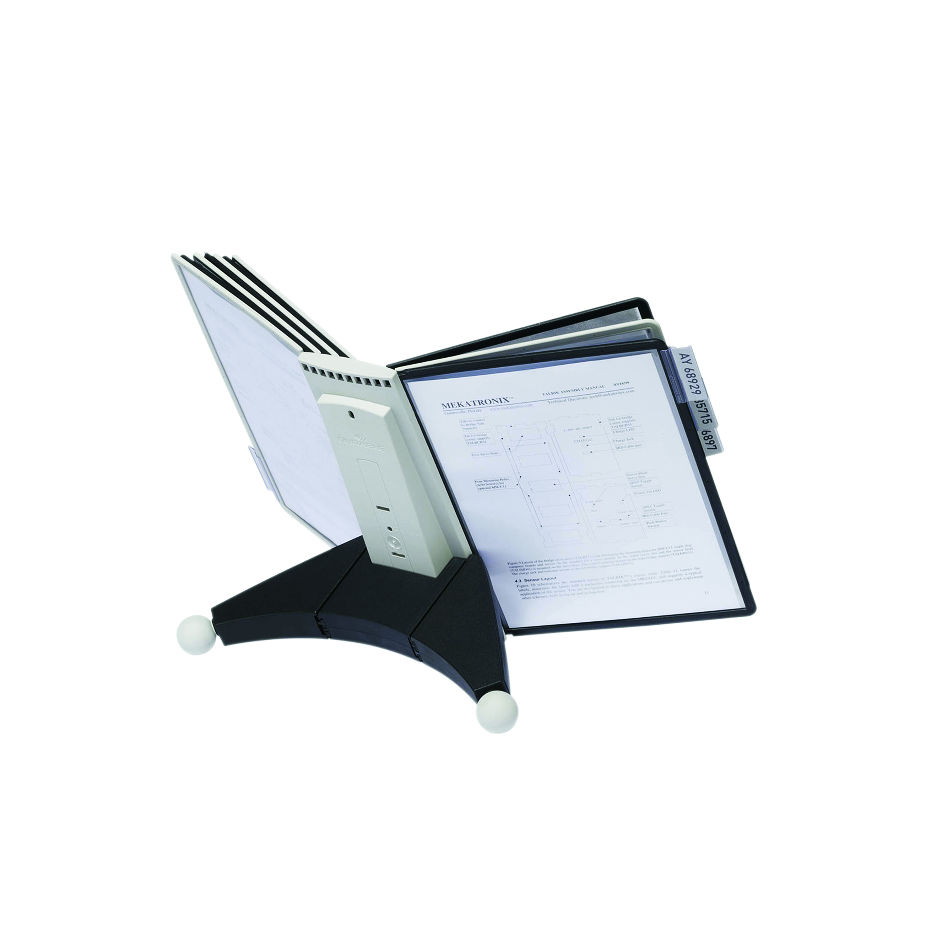 Durable+SHERPA+TABLE10+Display+Panel+System+Black+Grey+5632%2F22