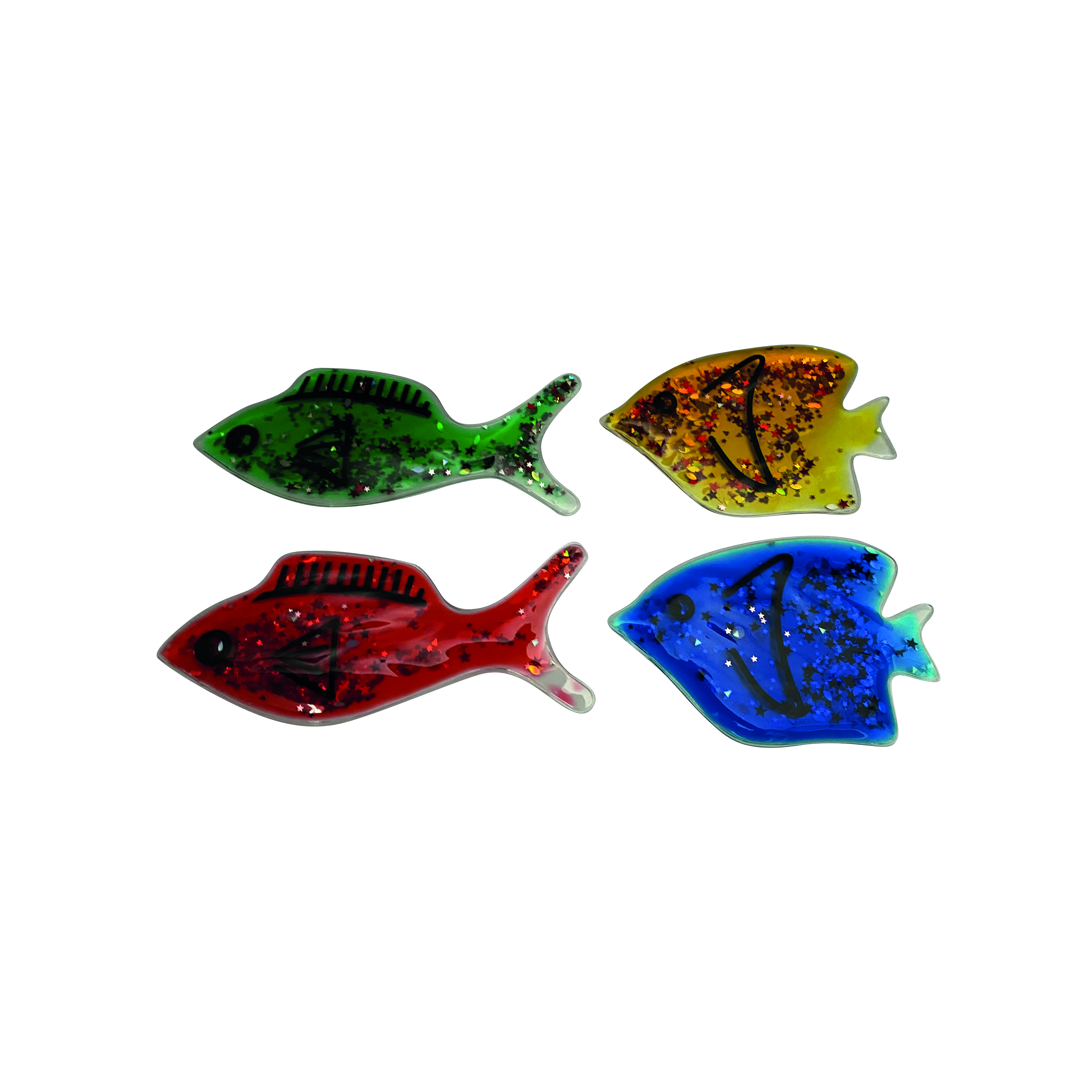 Fidget+Toy+Jelly+Fish+Design+Assorted+200mm+%28Pack+of+4%29+FGJF4