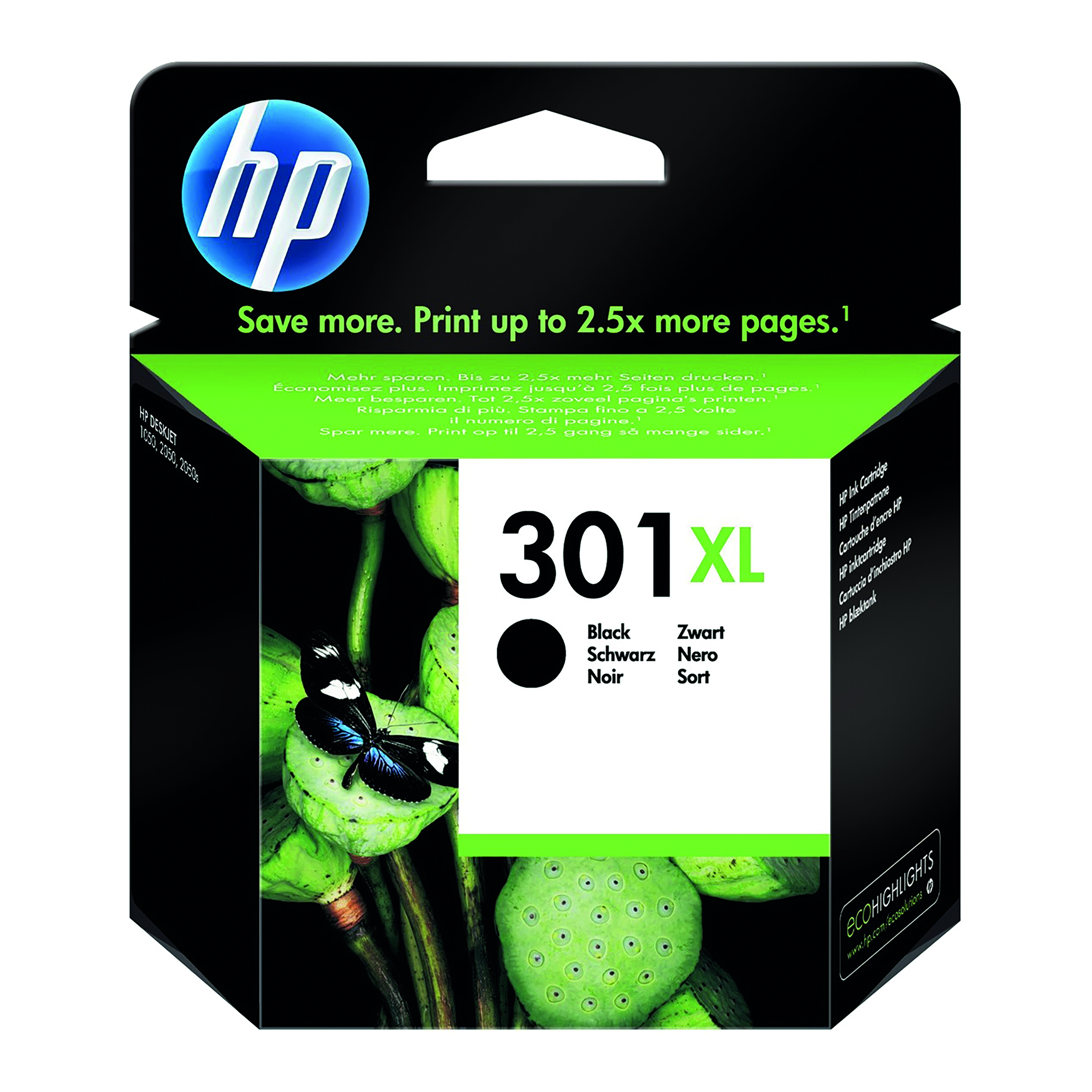 HP+301XL+Original+Ink+Cartridge+High+Yield+Black+CH563EE