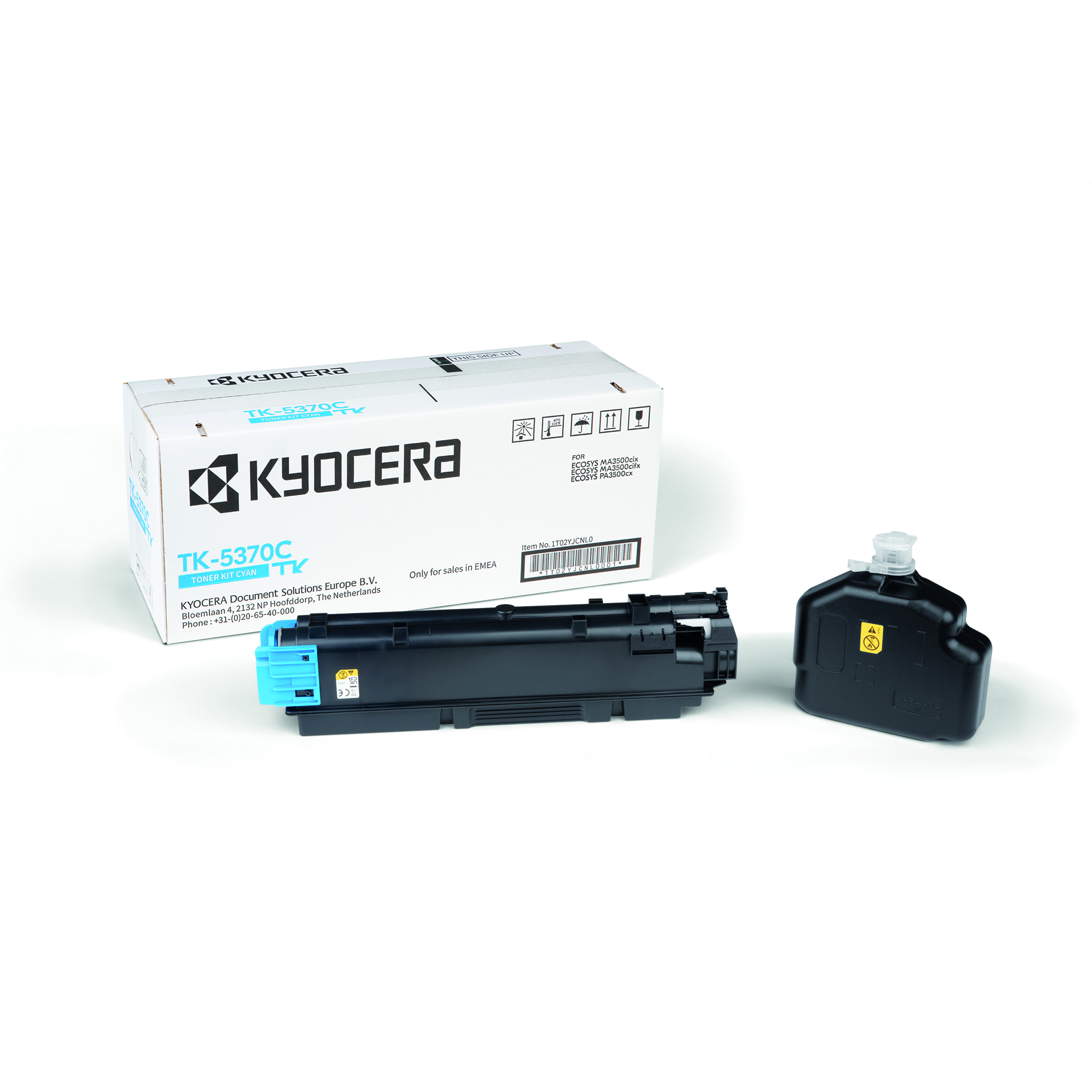 Kyocera+TK-5370C+Toner+Cartridge+Cyan+1T02YJCNL0