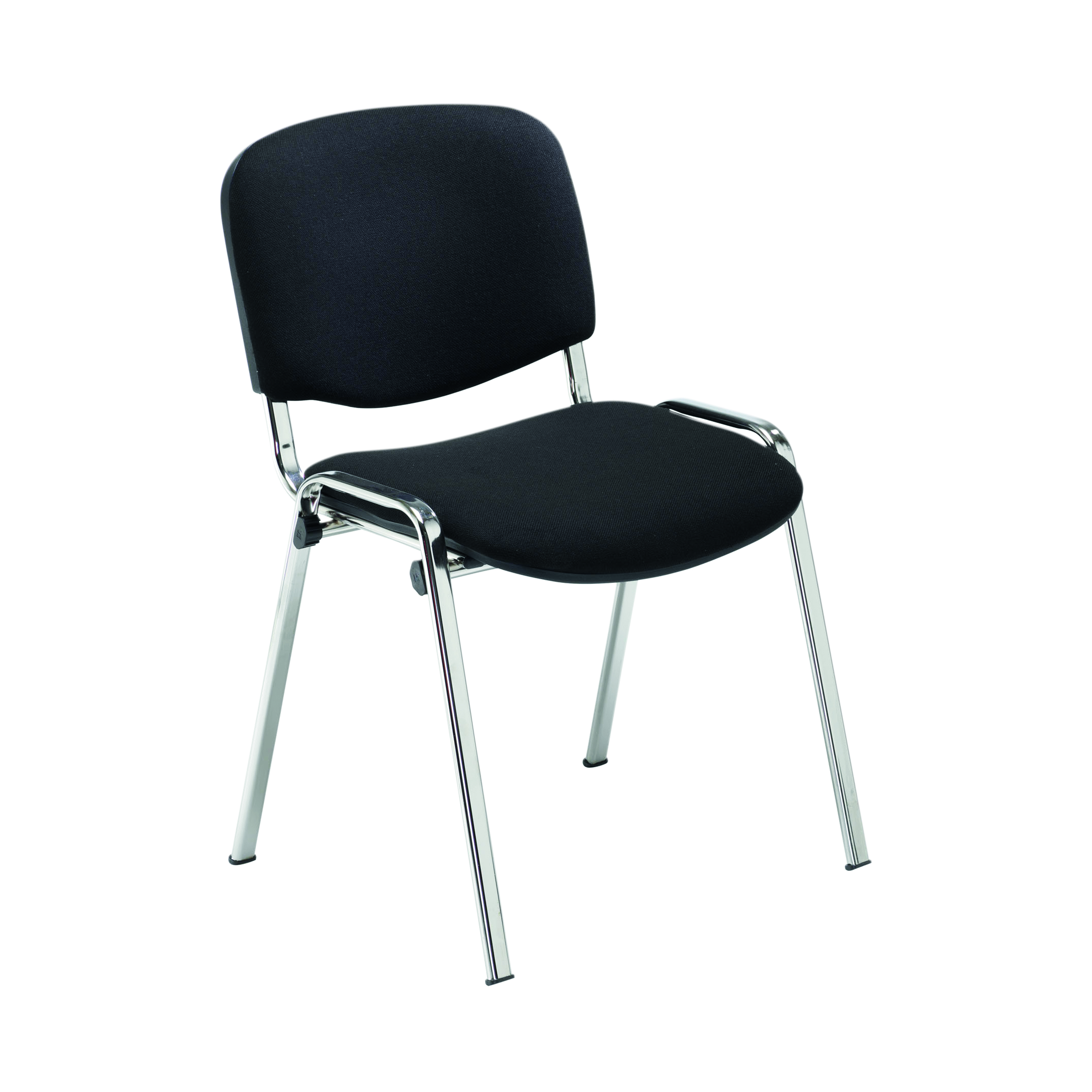 Jemini+Ultra+Multipurpose+Stacking+Chair+532x585x805mm+Chrome%2FBlack+KF90558