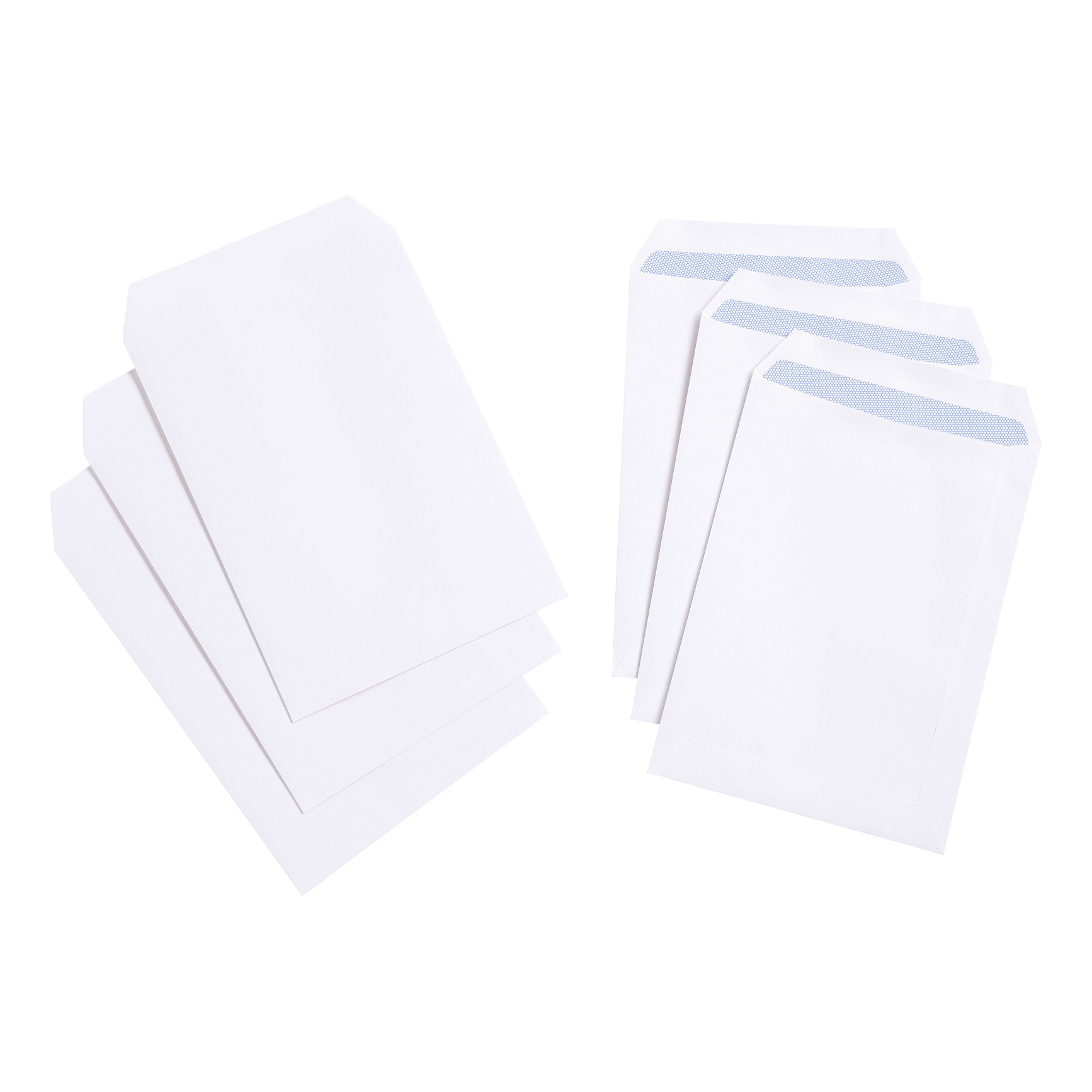 5+Star+Envelope+C5+Pocket+Self+Seal+90gsm+White+%28Pack+of+500%29