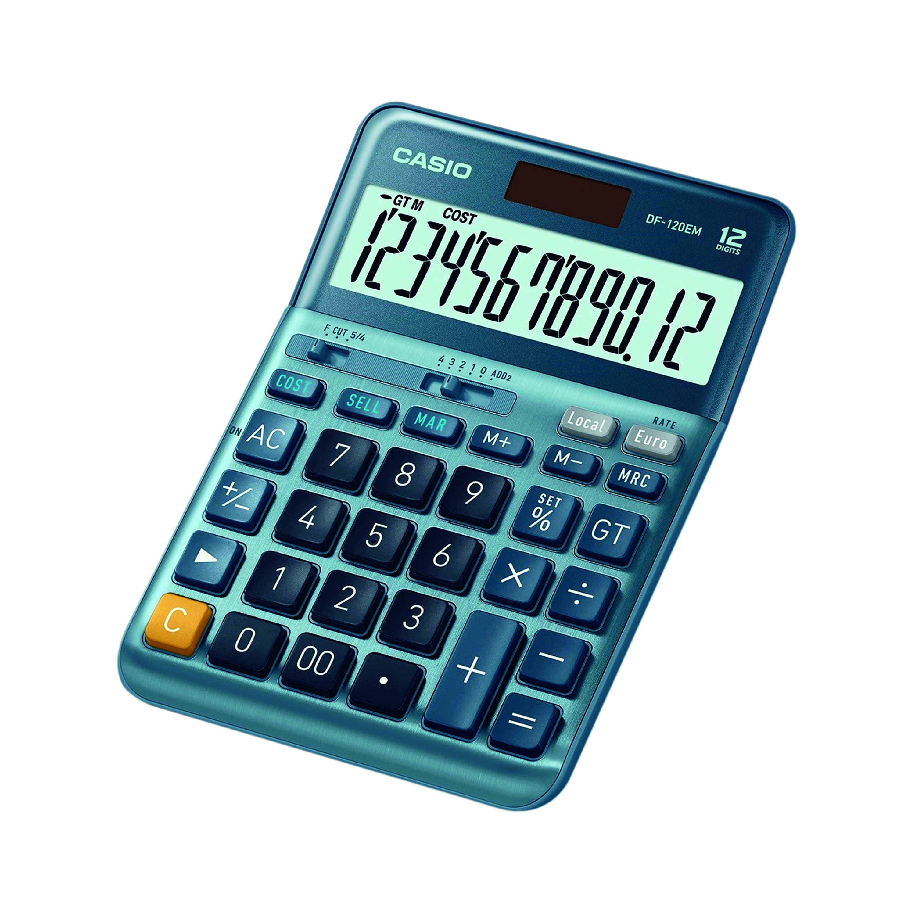 Casio+DF-120EM+12+Digit+Desktop+Calculator+DF-120EM-WK-UP