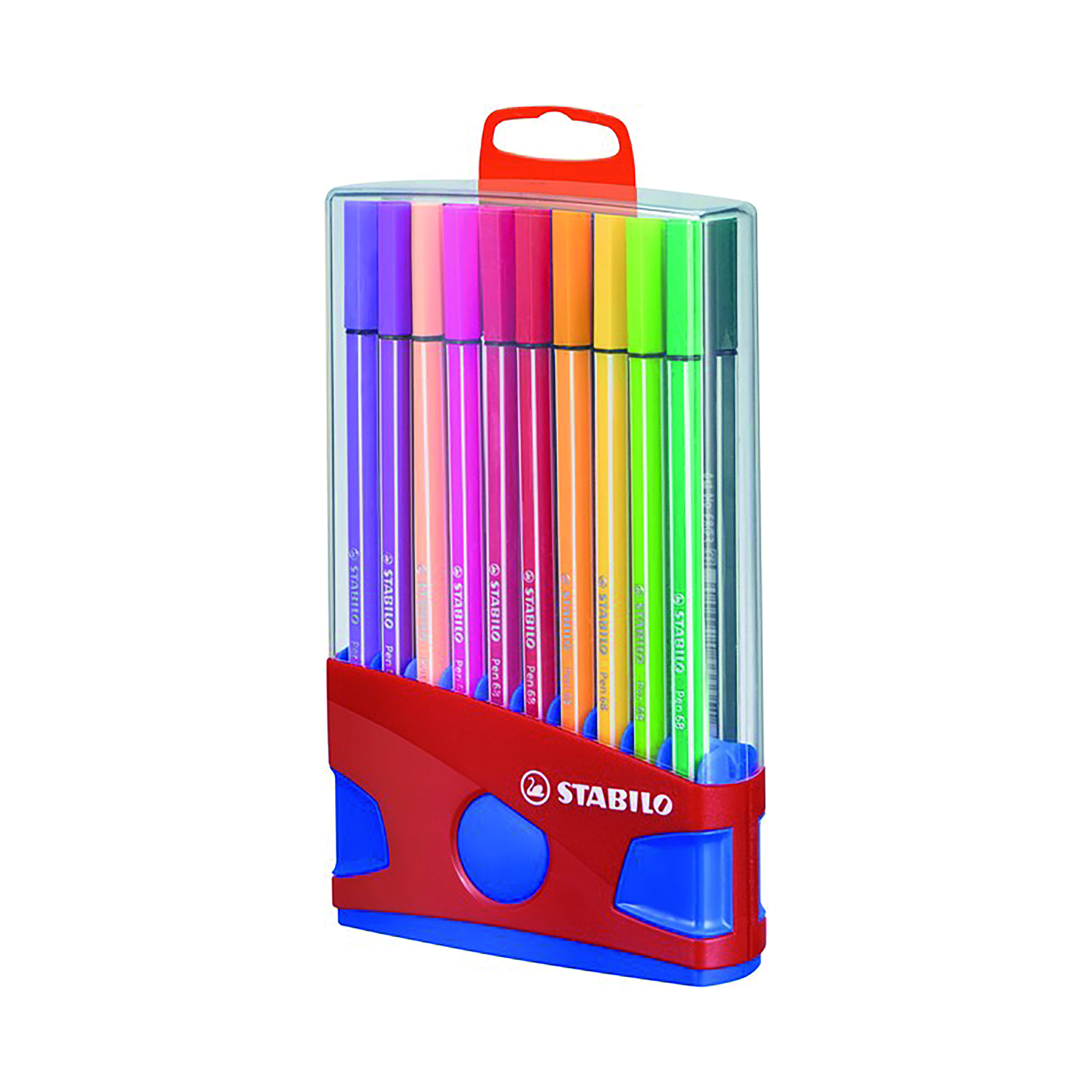 Stabilo+Pen+68+Premium+Felt+Tip+Pen+Colorparade+Assorted+%28Pack+of+20%29+6820-03