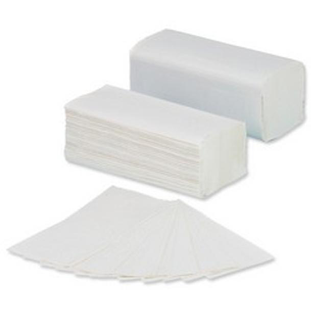 5+Star+Hand+Towel+V-Fold+1-Ply+Recycled+250x210mm+200+Towels+Per+Sleeve+%28Pack+of+16%29