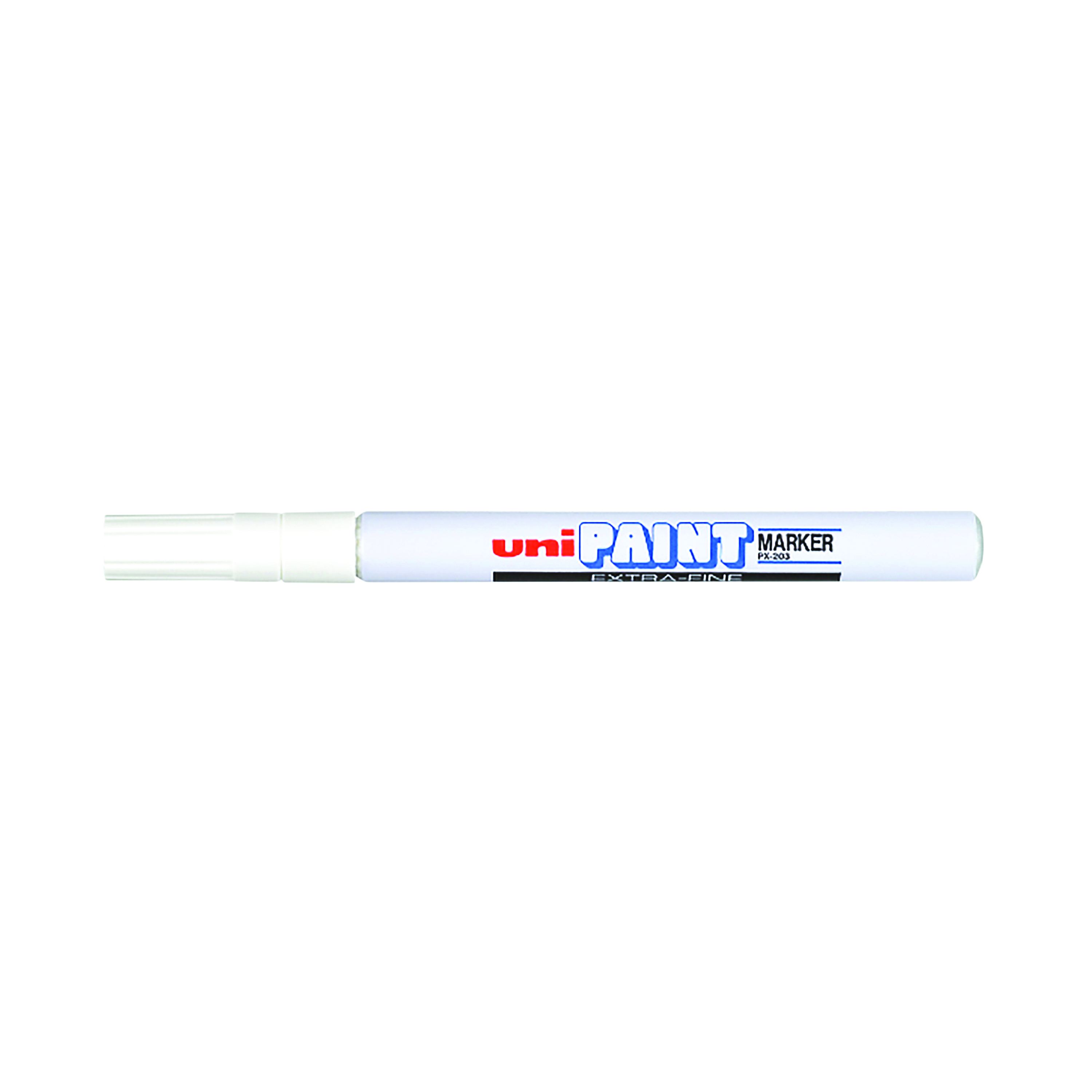 Unipaint+PX-203+Paint+Marker+Fine+Bullet+White+%2812+Pack%29+508341000