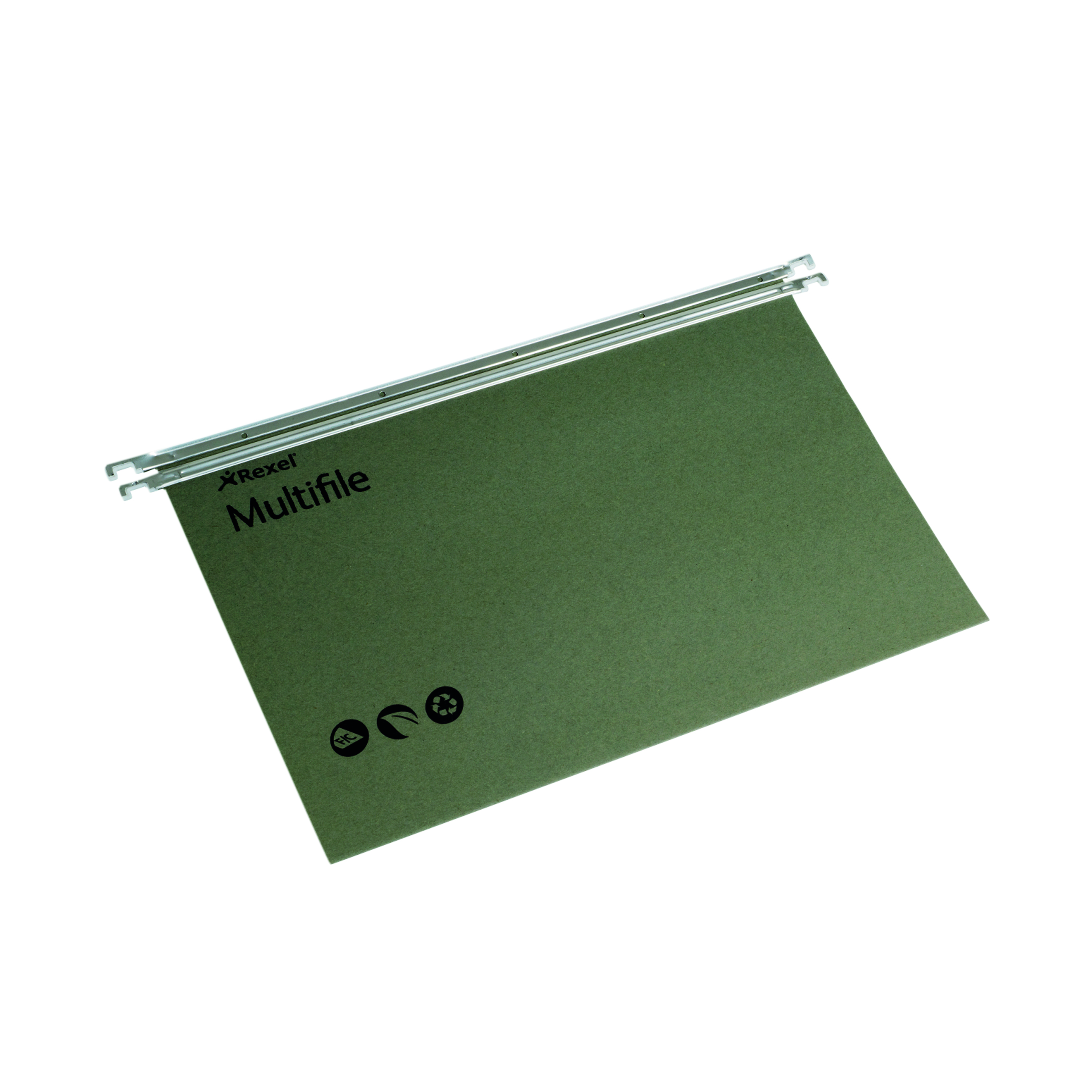 Rexel+Multifile+Suspension+File+15mm+A4+Green+%2850+Pack%29+78617