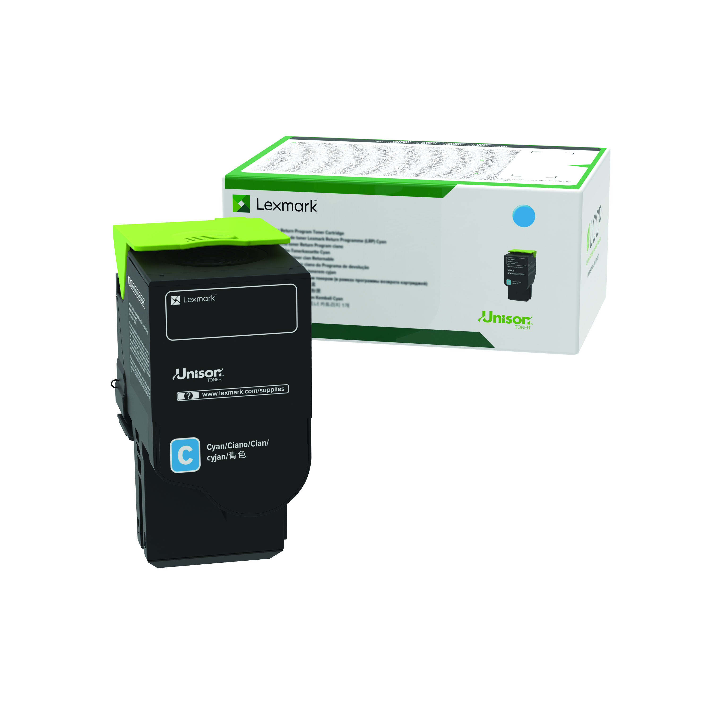 Lexmark+C%2FCM2325+Return+Programme+2.3K+Toner+Cartridge+High+Yield+Cyan+C232HC0