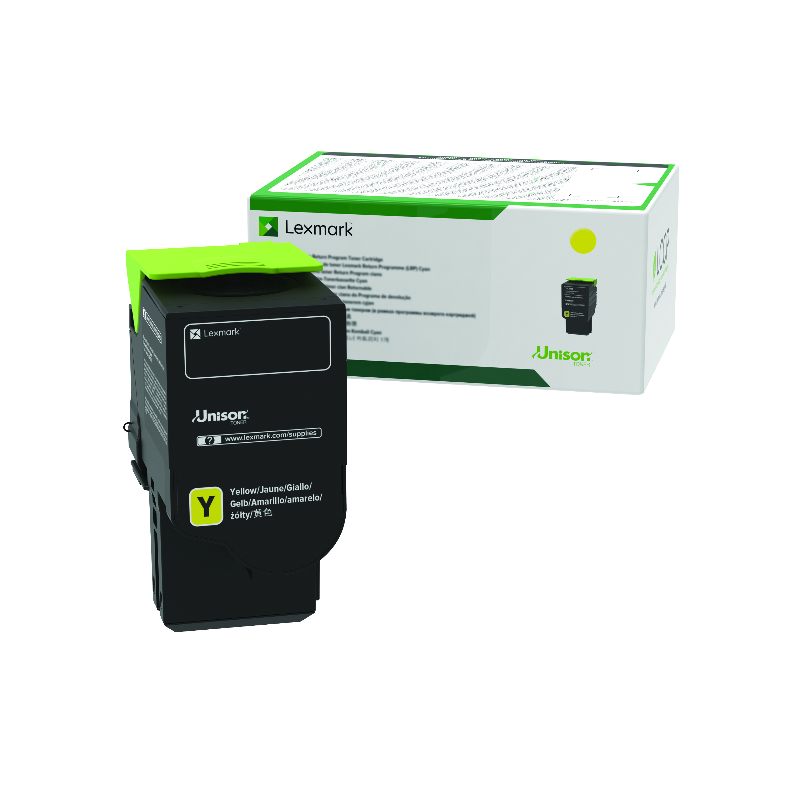 Lexmark+C%2FCM2325+Return+Programme+2.3K+Toner+Cartridge+High+Yield+Yellow+C232HY0