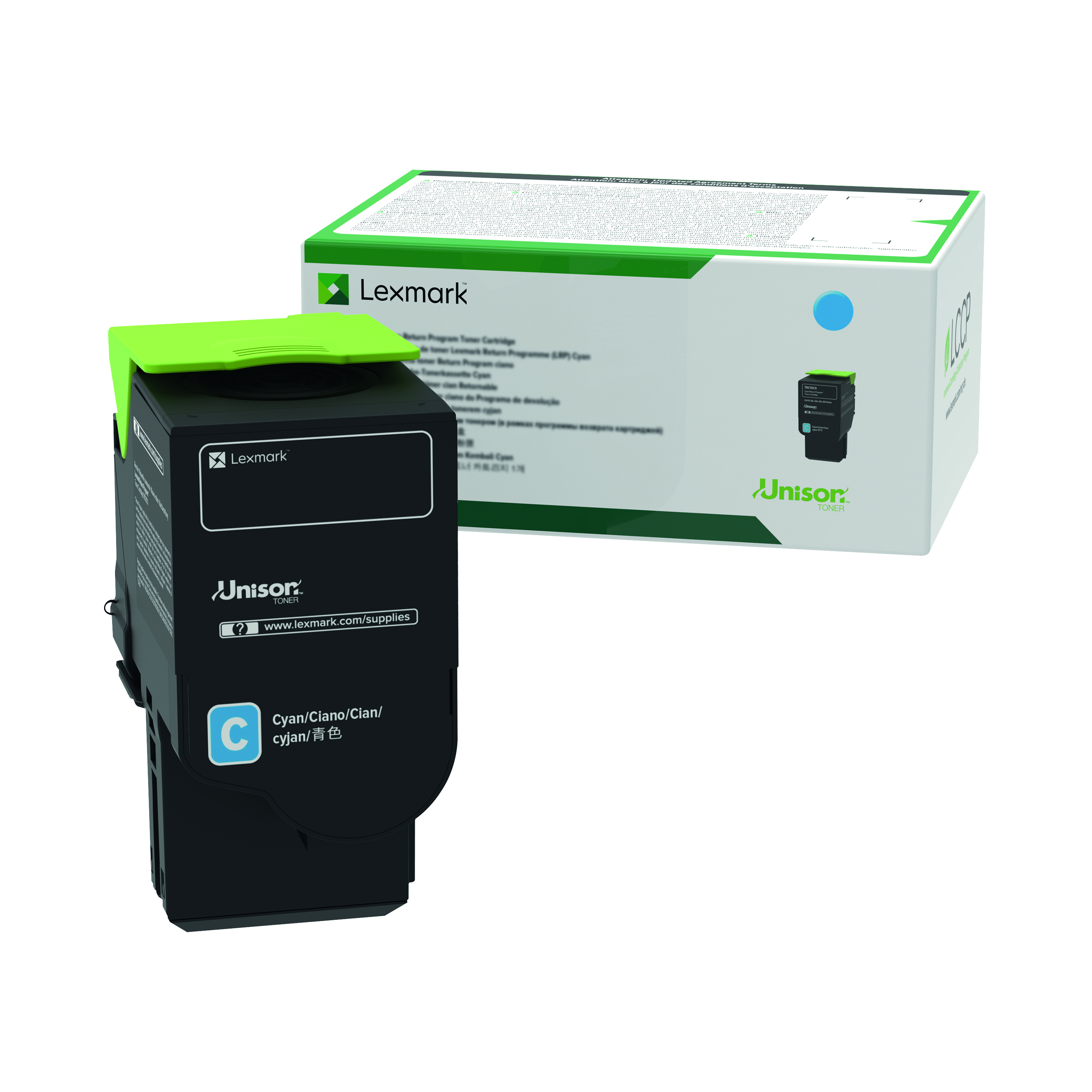 Lexmark+C%2FCM2425+Return+Programme+3.5K+Toner+Cartridge+Extra+High+Yield+Cyan+C242XC0
