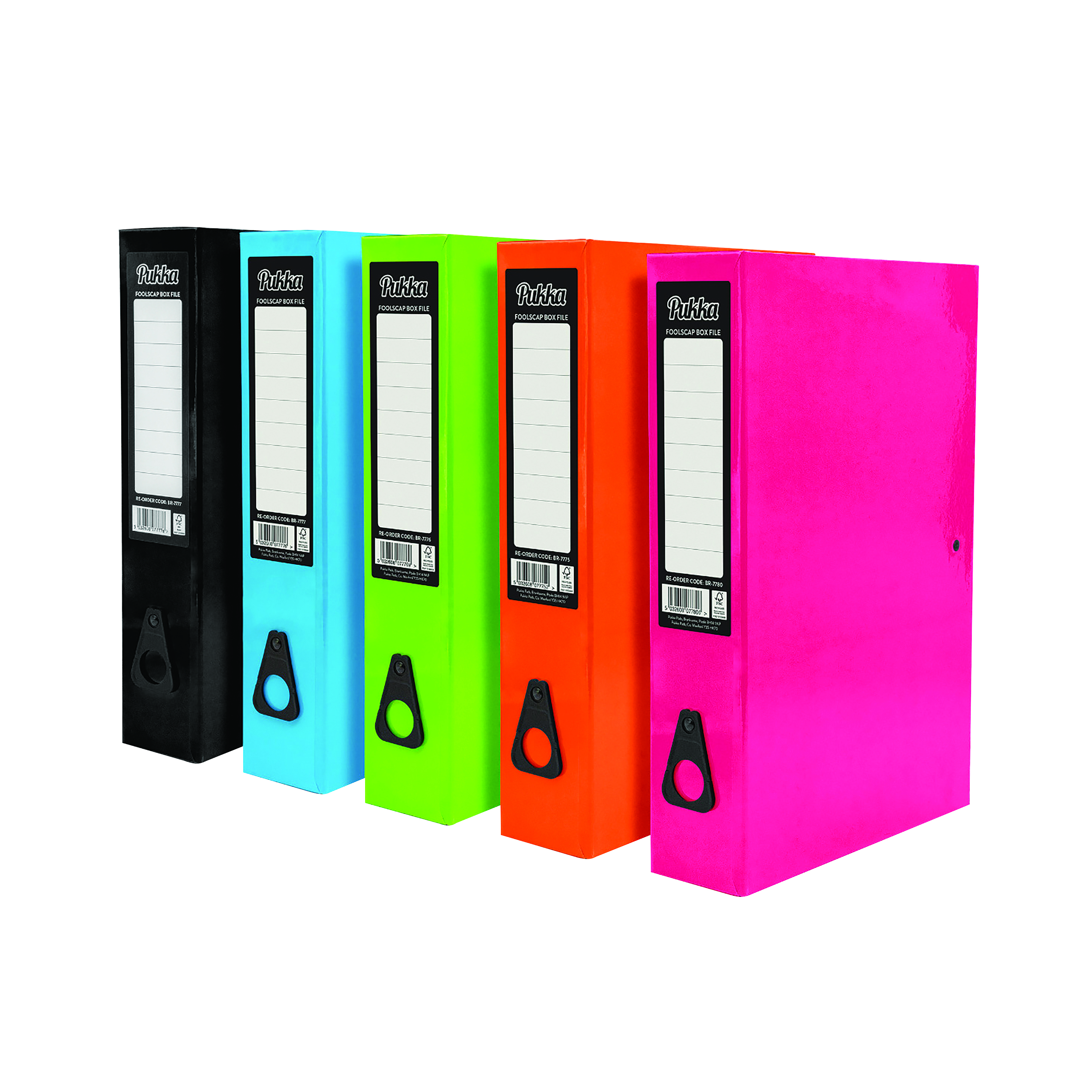 Pukka+Brights+Box+File+Foolscap+Assorted+%2810+Pack%29+BR-9450
