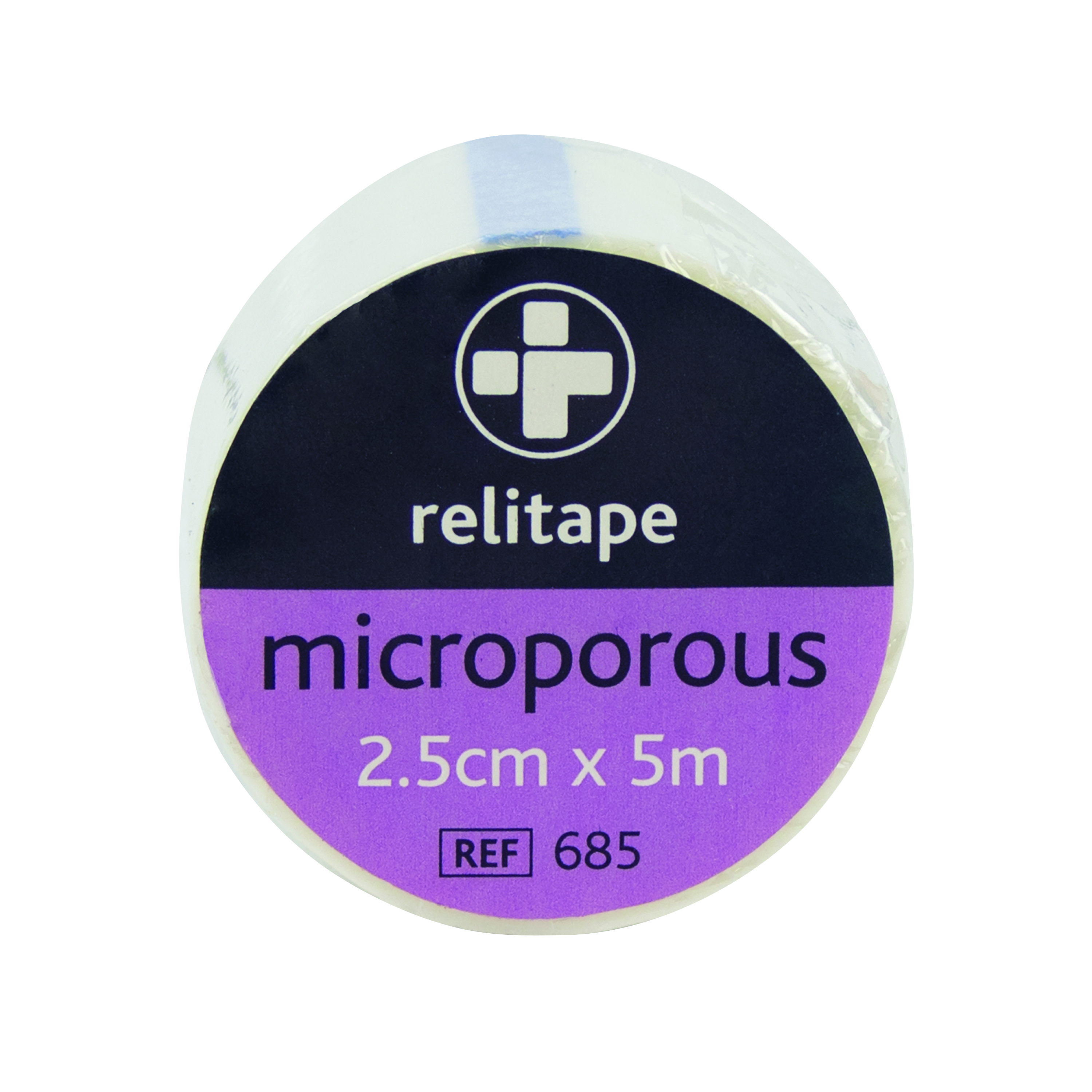 Reliance+Medical+Relitape+Microporous+Tape+2.5cmx5m+%28Pack+of+12%29+685