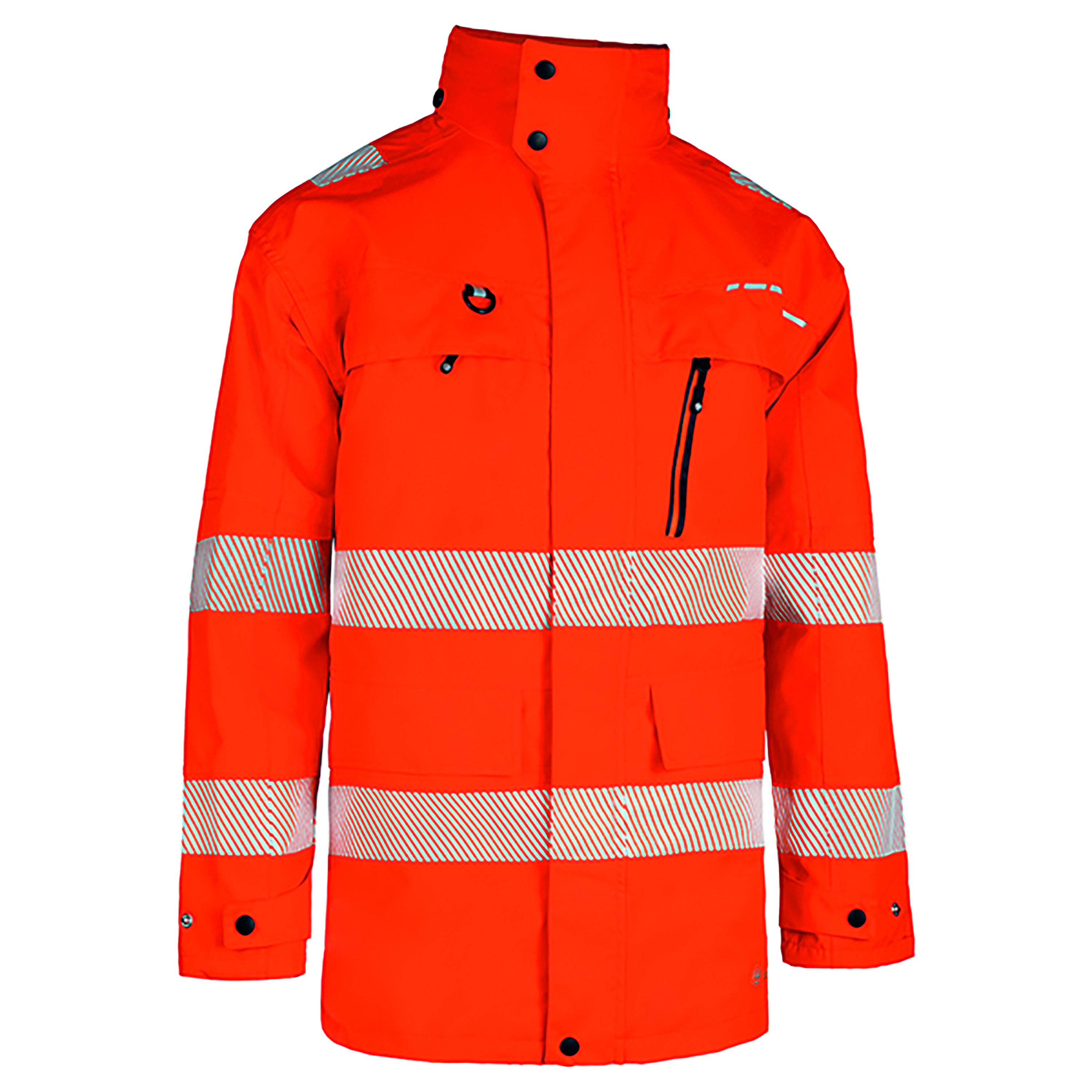 Beeswift Deltic High Visibility Foul Weather Jacket Orange