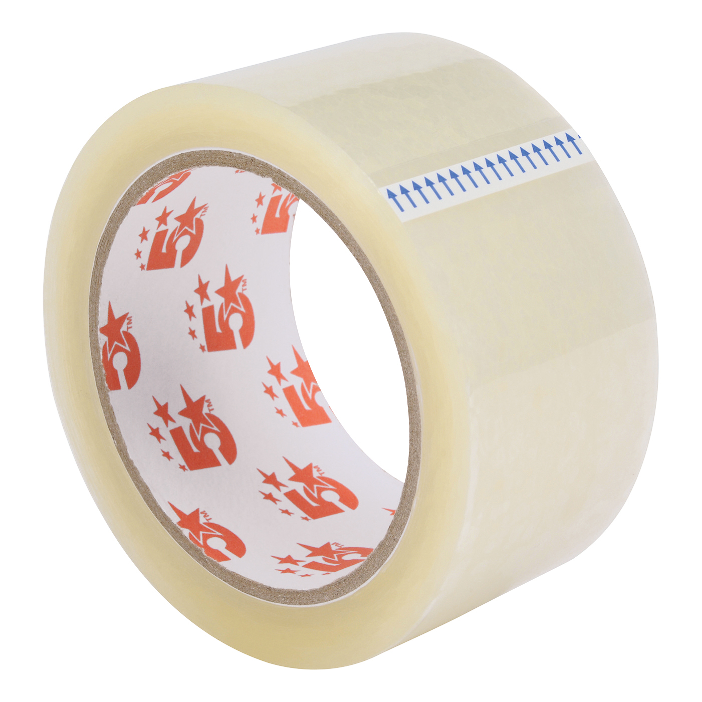 5+Star+Office+Packaging+Tape+Low+Noise+Polypropylene+48mmx66m+Clear+%28Pack+of+6%29
