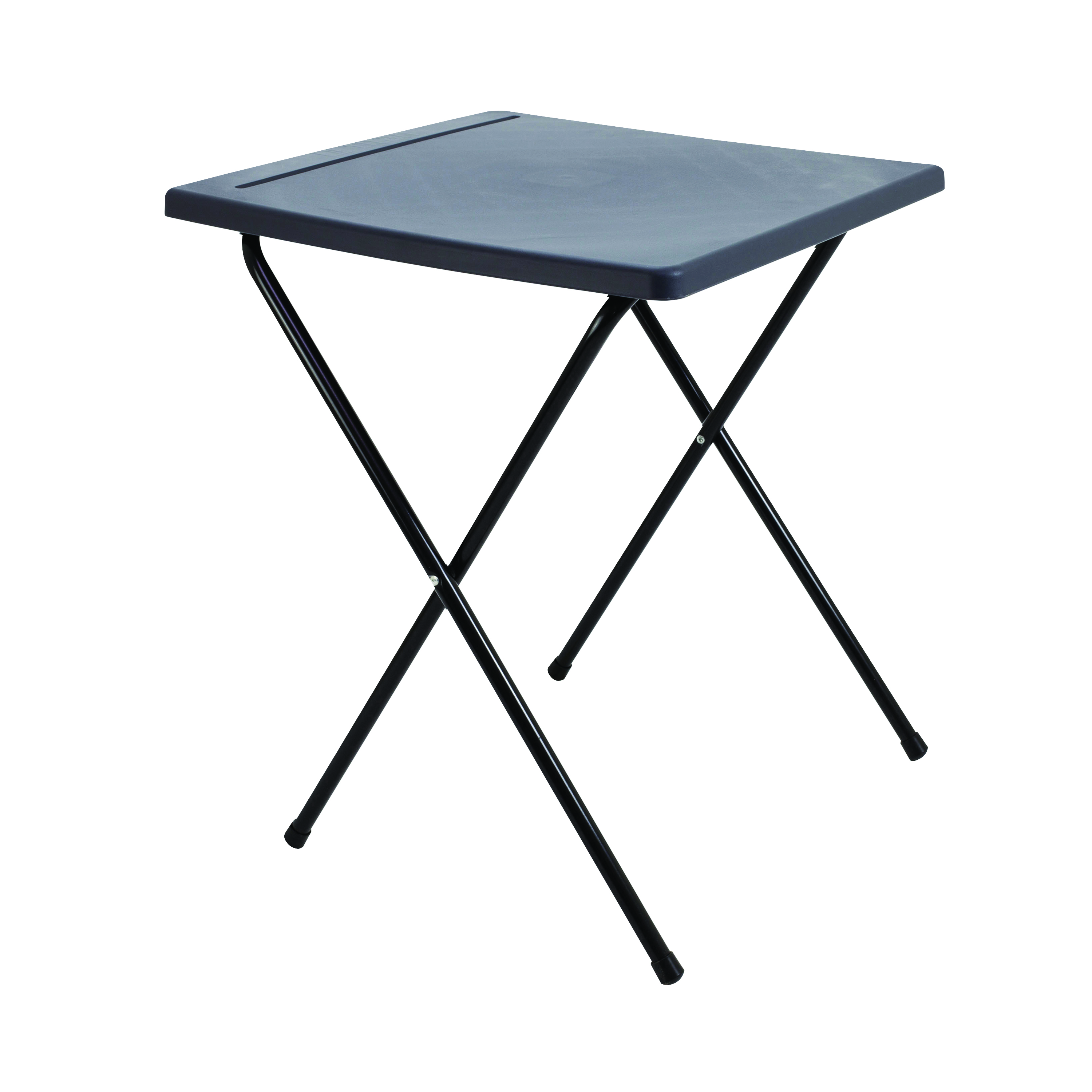 Titan+Folding+Exam+Desk+600x600x710mm+Polypropylene+Charcoal+KF78653