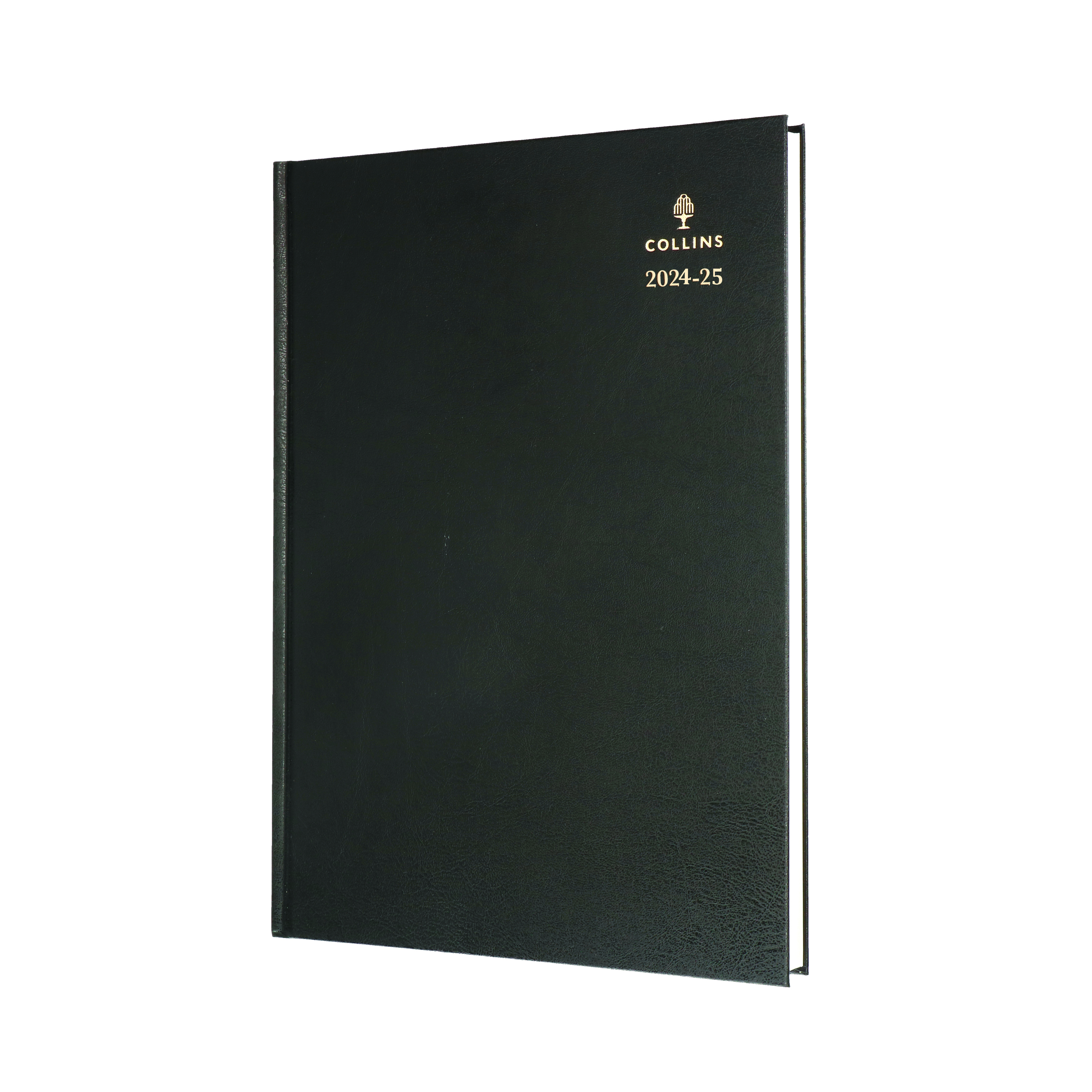 Collins+Academic+Diary+Day+Per+Page+A4+Black+2025-2026+44MBLK25