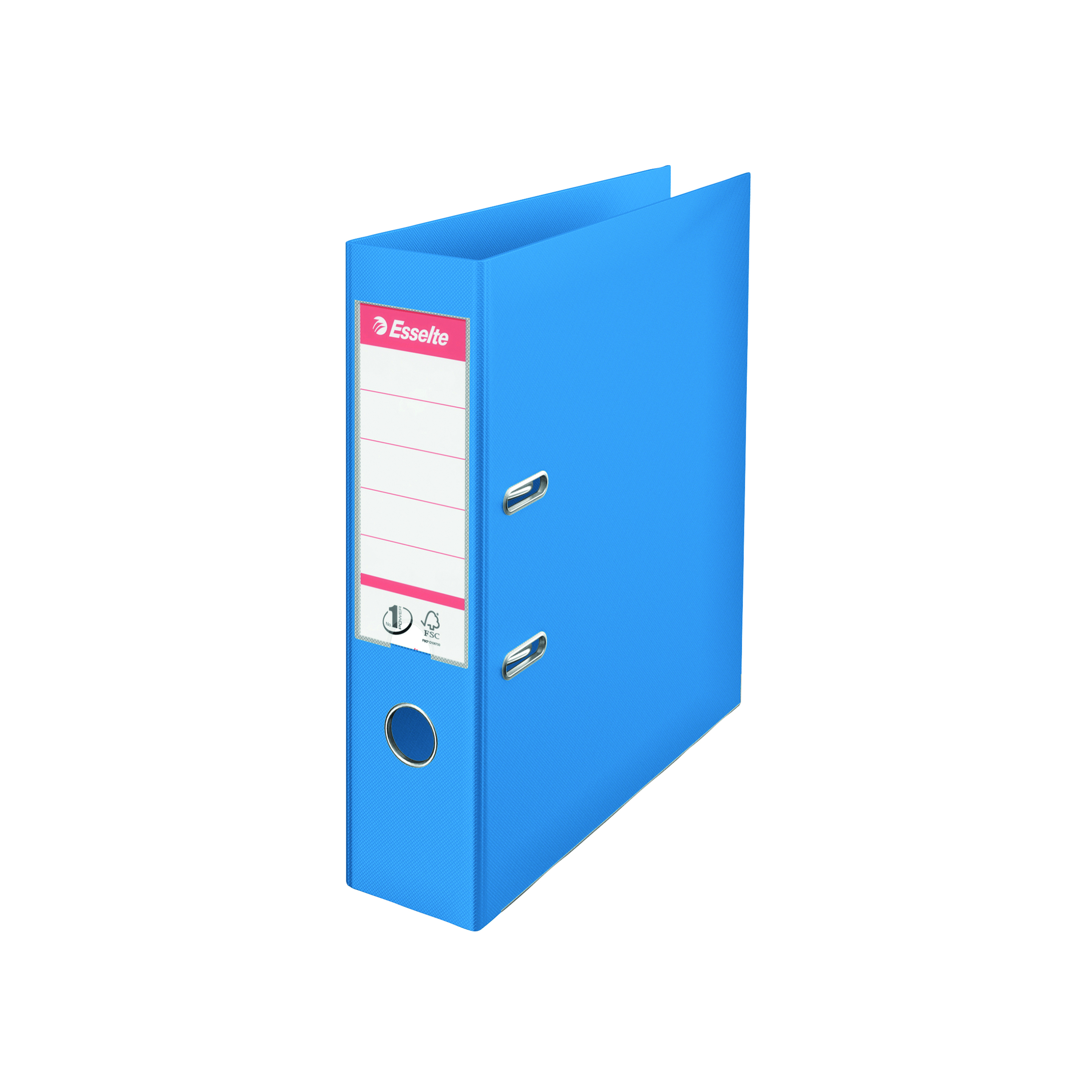 Esselte+75mm+Lever+Arch+File+Polypropylene+A4+Blue+%28Pack+of+10%29+624067